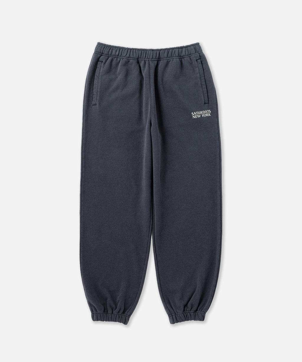 Saturdays NYC Abrams Ozone Washed Sweatpant in Navy