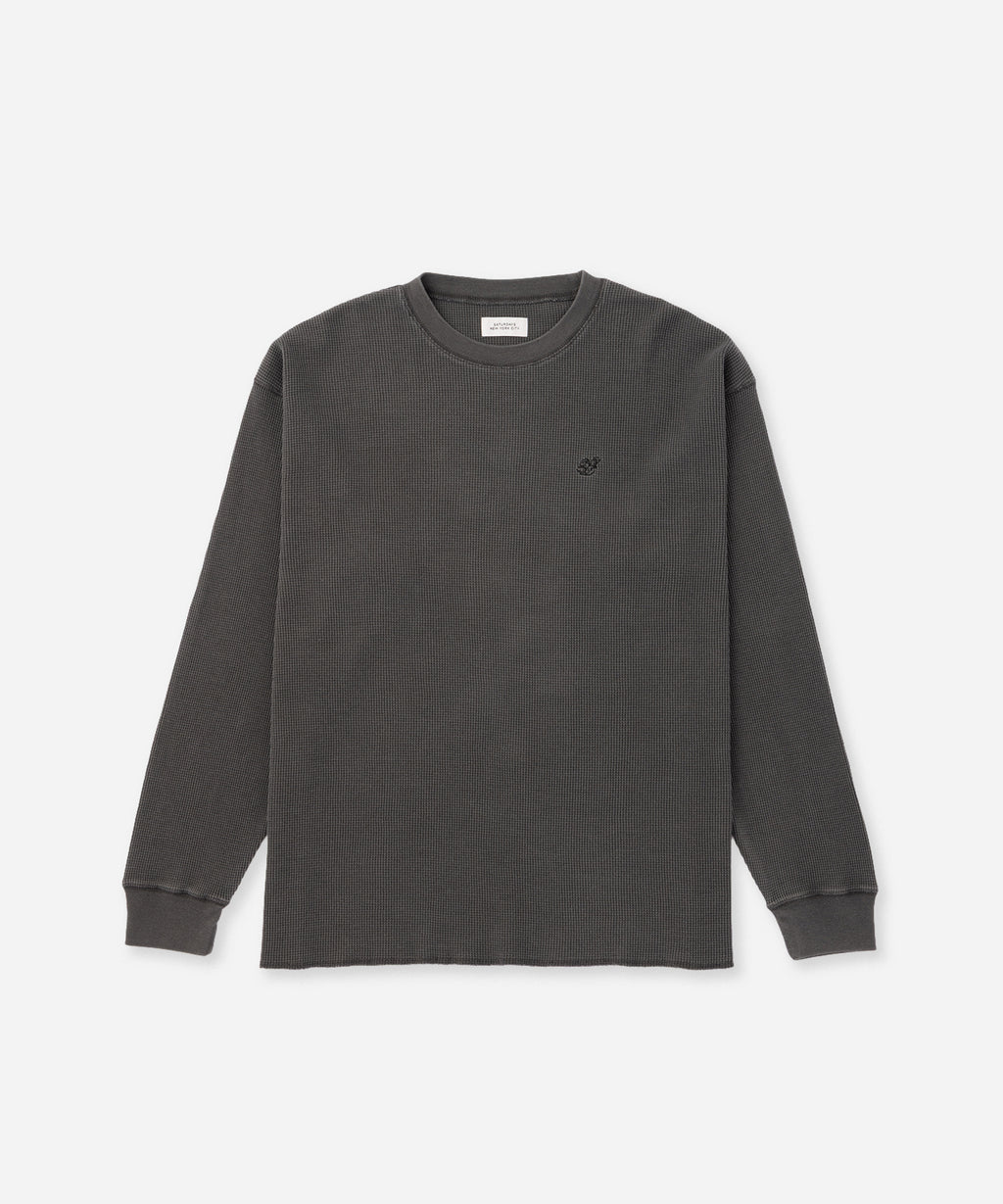 SNYC Pigment Waffle Top