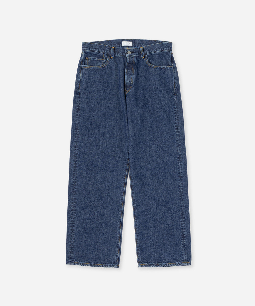 Saturdays NYC Tobias Straight Denim Pant in Blue