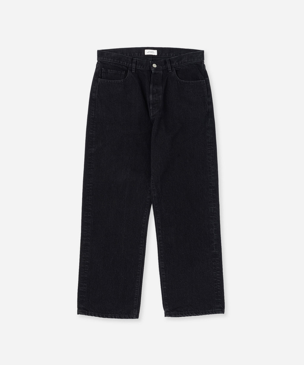 Saturdays NYC Tobias Straight Denim Pant in Black