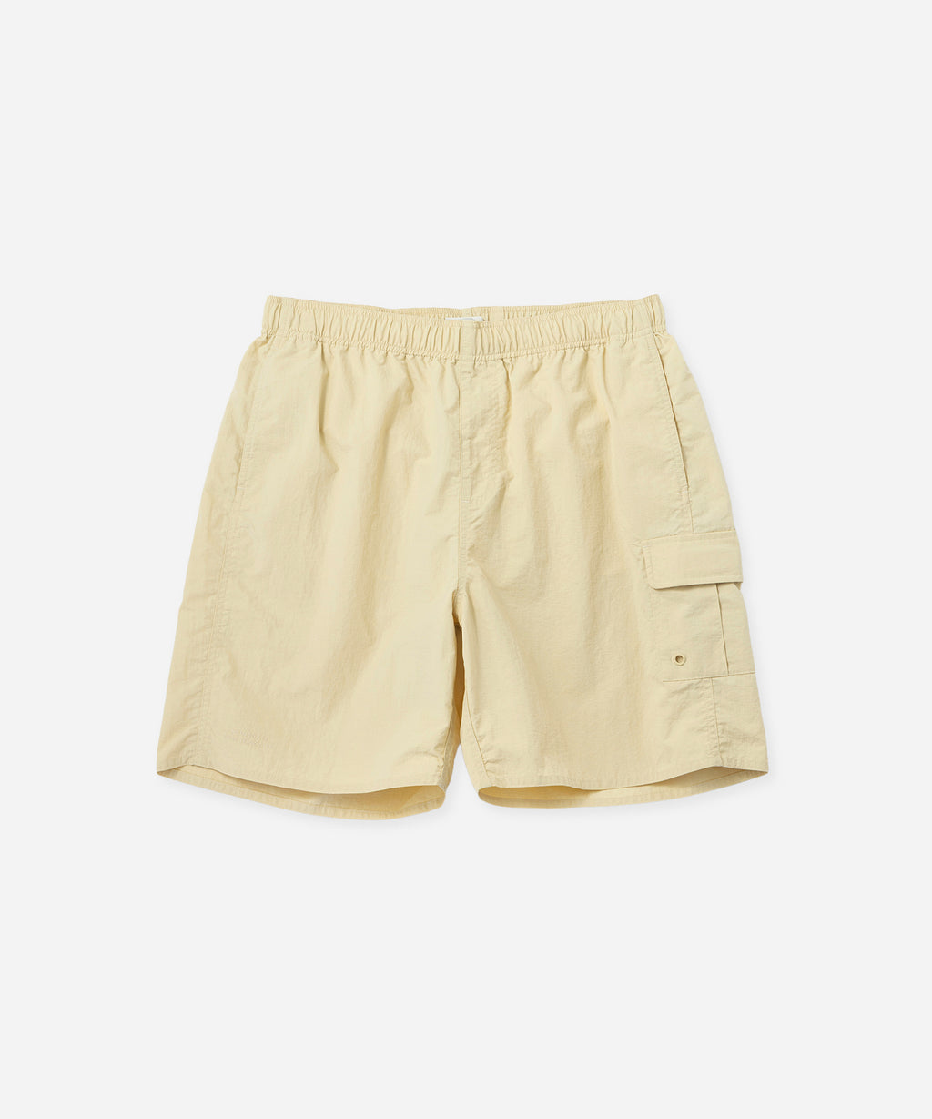 Saturdays NYC Danjo Cargo Swim Short in Ivory