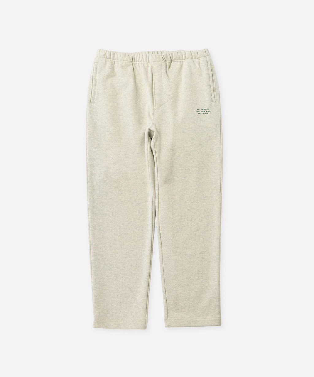 Saturdays NYC Taka International Sweatpant in Light Gray