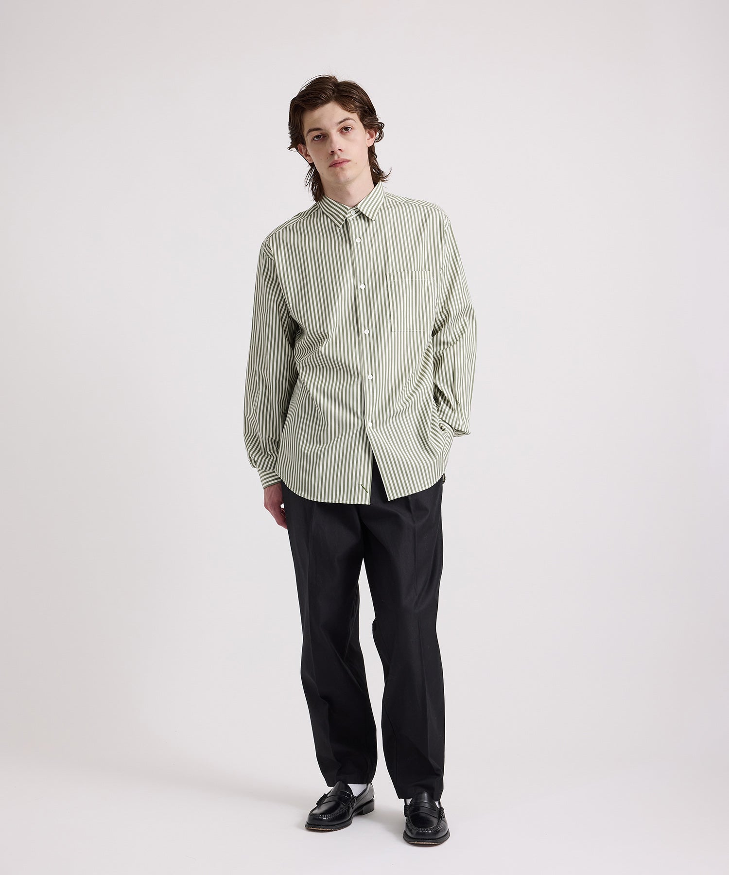 Crosby Stripe Long Sleeve Shirt