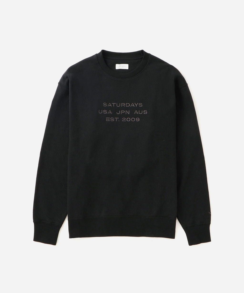 Bowery Dobby Weave International Sweatshirt