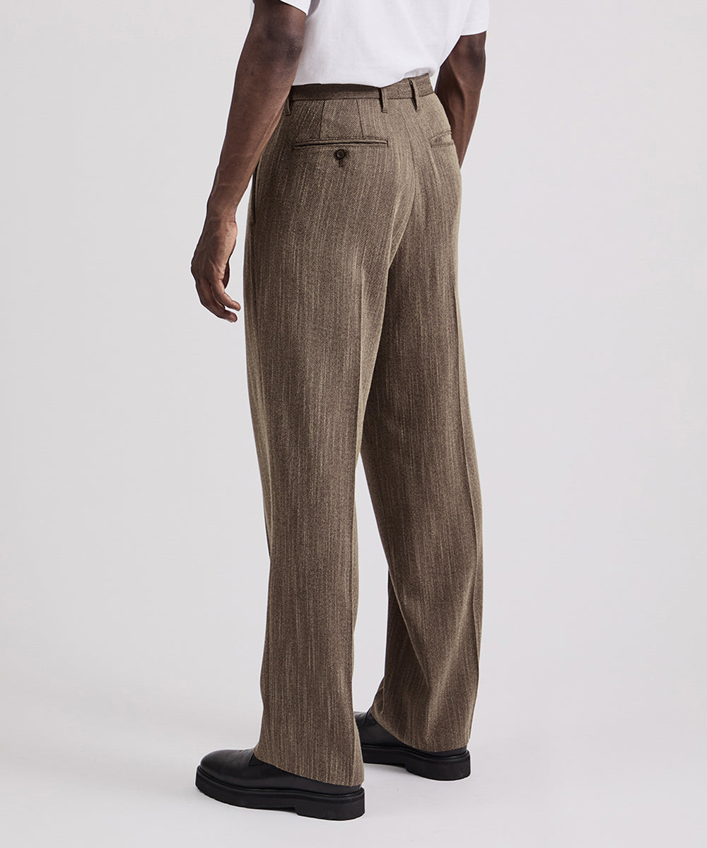 George Tweed Two Tuck Pant | Saturdays NYC 