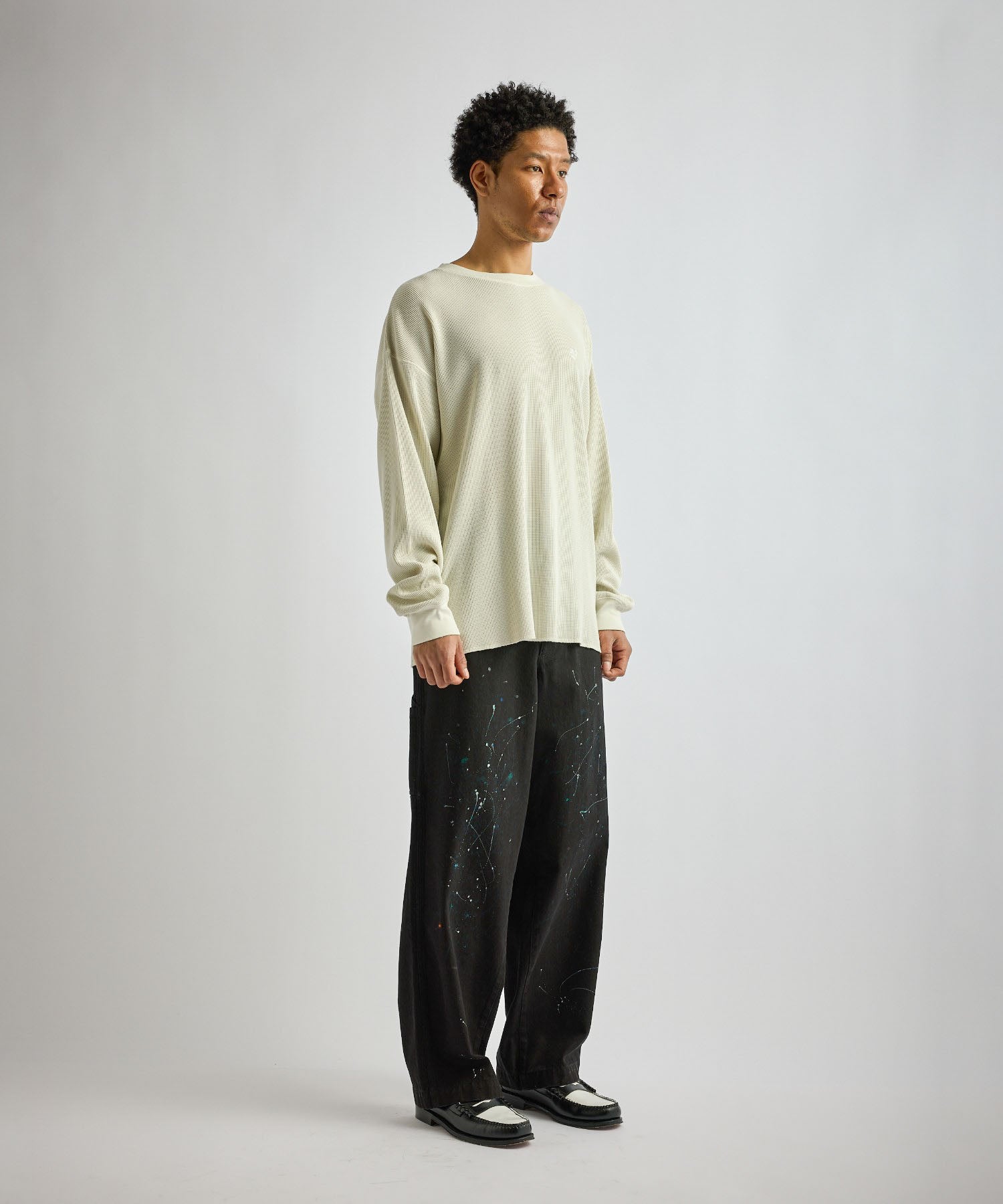 SNYC Pigment Waffle Top