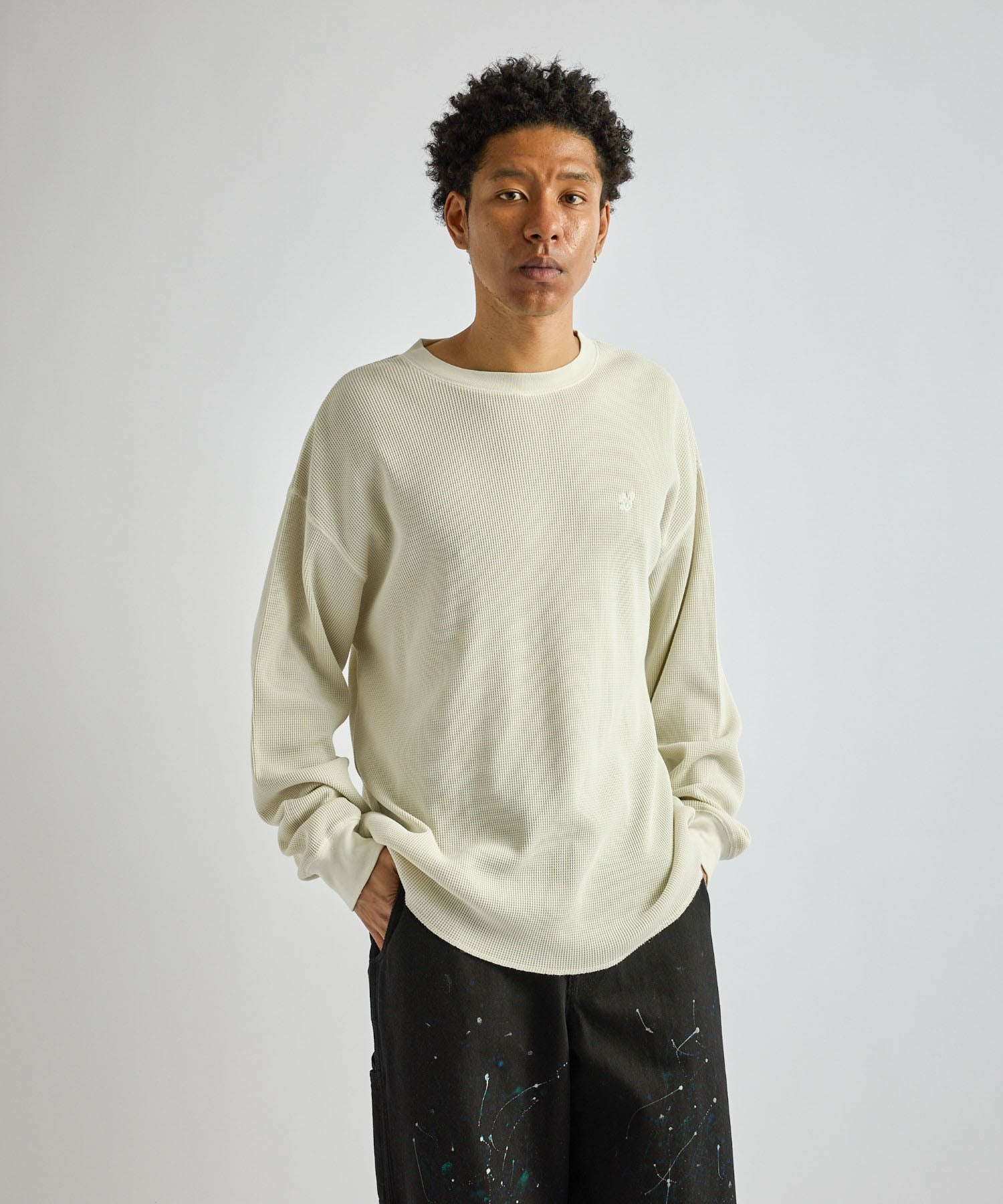 SNYC Pigment Waffle Top