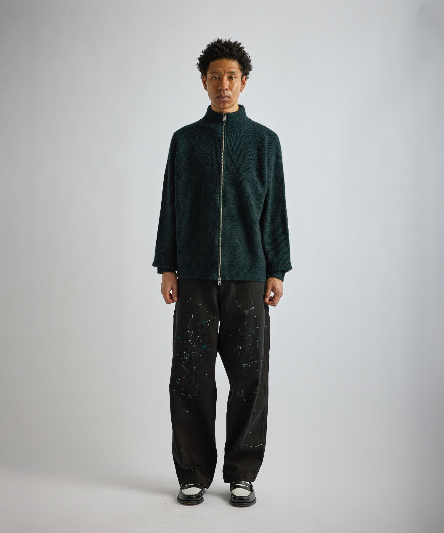 Henderson Brushed Zip Thru Knit