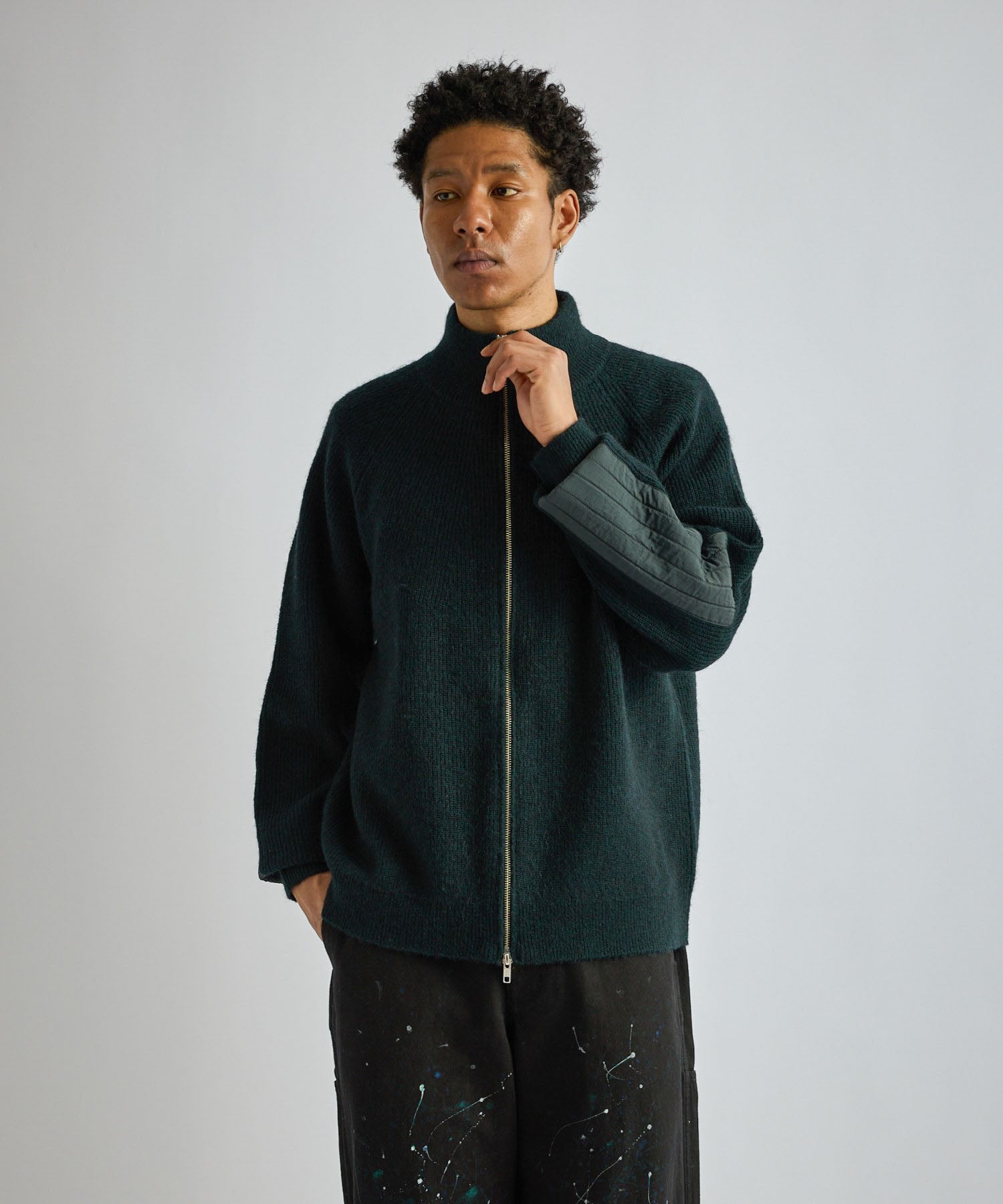 Henderson Brushed Zip Thru Knit