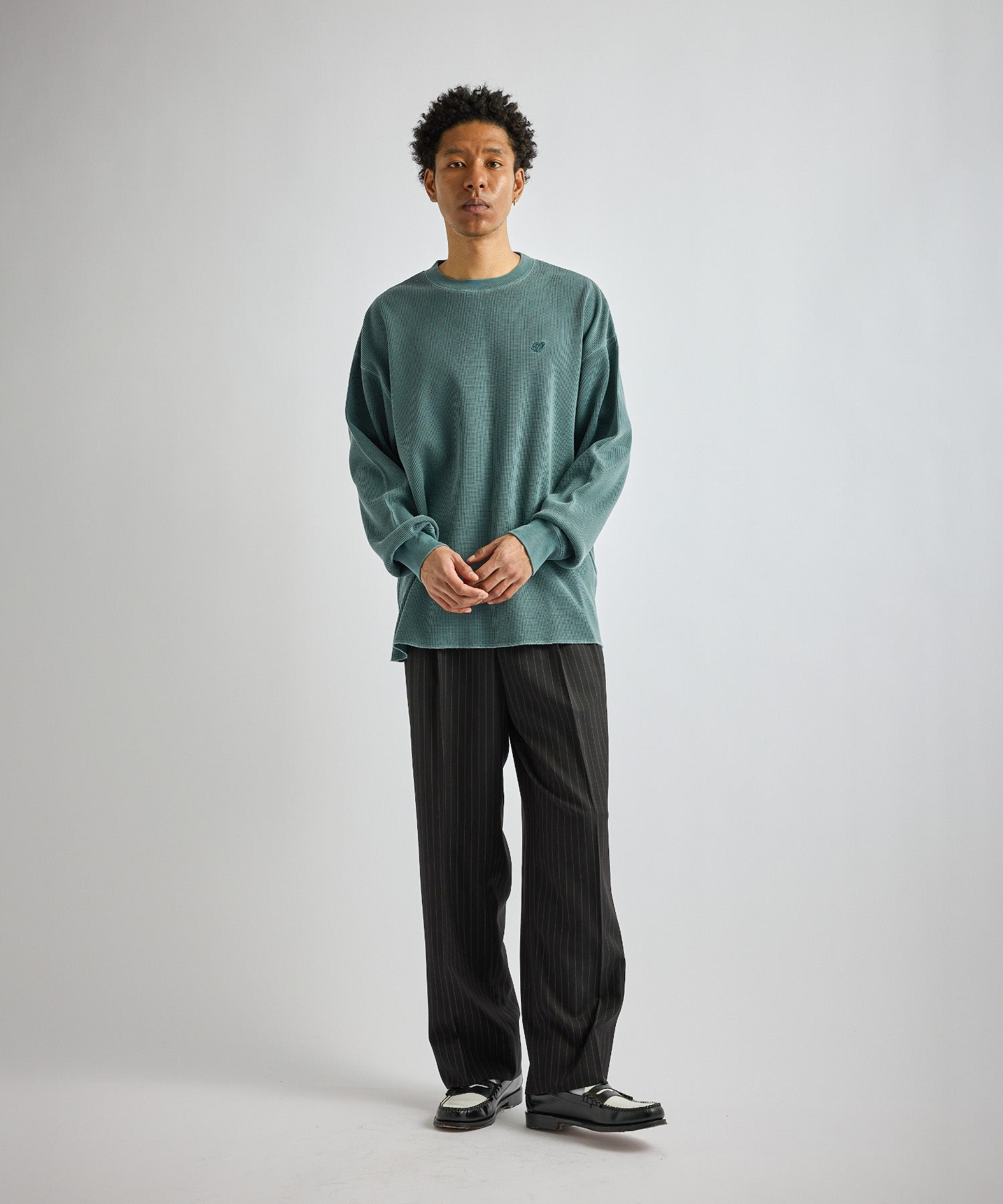 SNYC Pigment Waffle Top