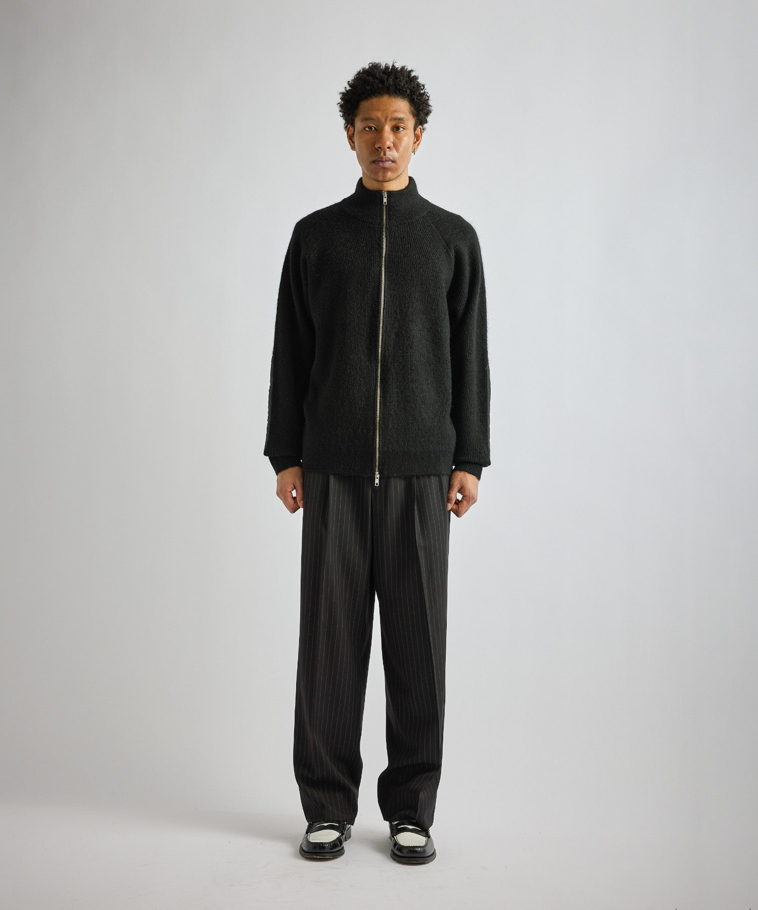 Henderson Brushed Zip Thru Knit