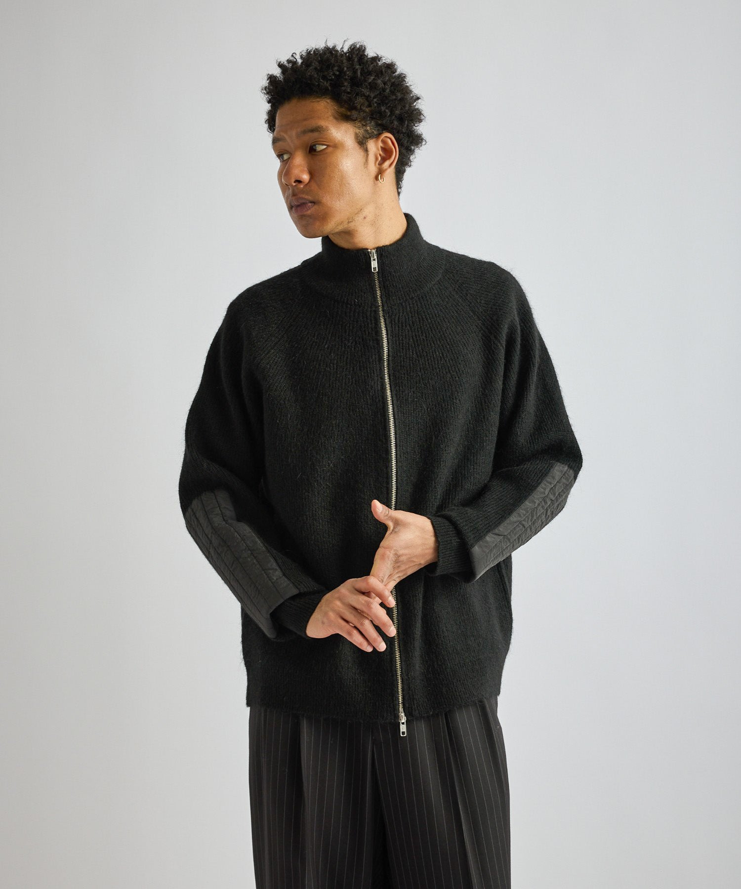 Henderson Brushed Zip Thru Knit