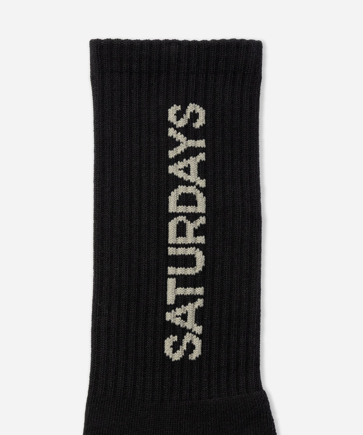 Saturdays NYC Logo Socks in Black