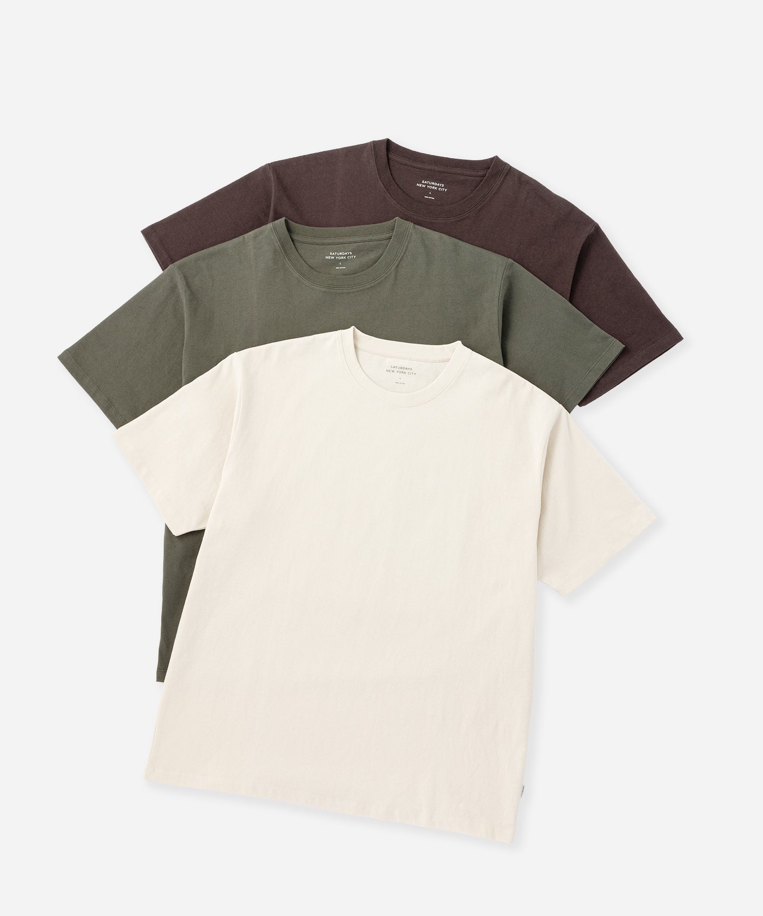 3 Pack Assorted Tee | Saturdays NYC