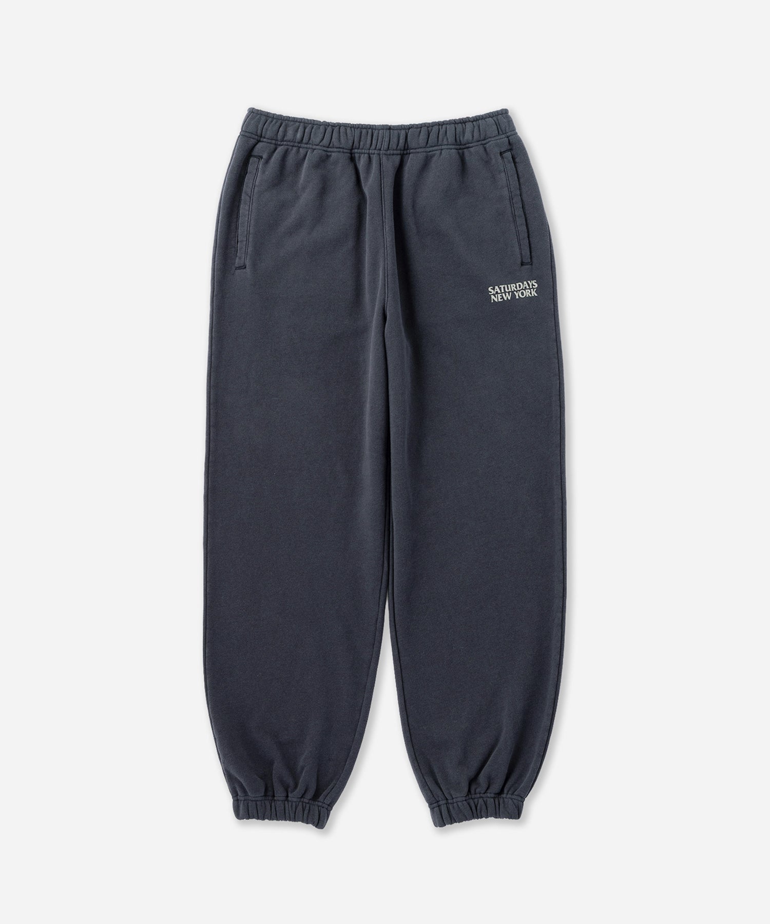 Saturdays NYC Abrams Ozone Washed Sweatpant in Navy