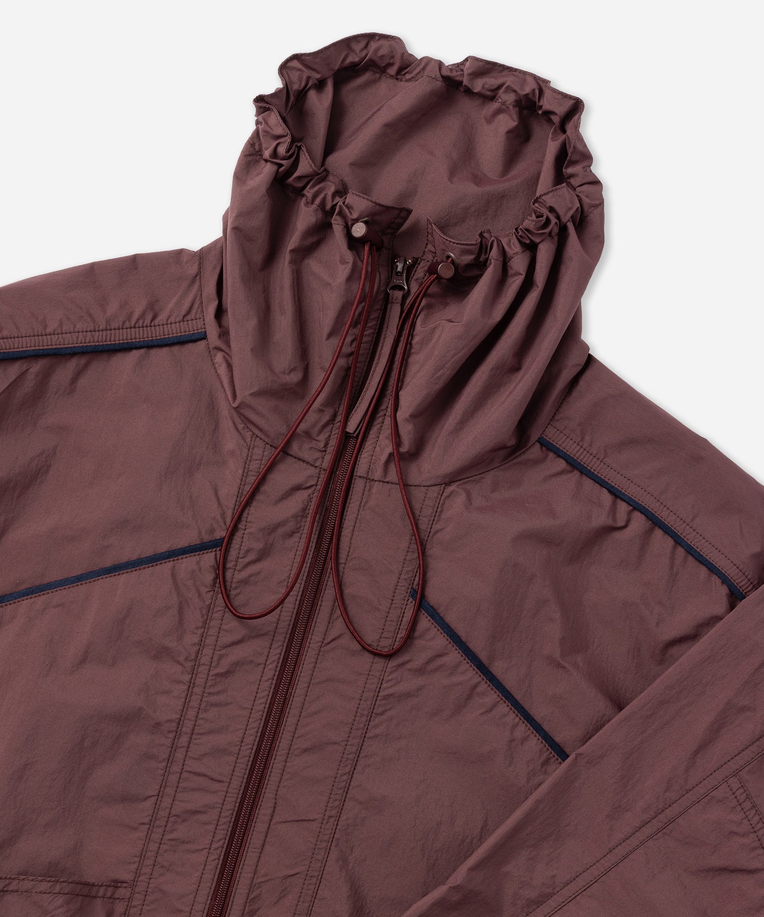 Saturdays NYC Edie Windbreaker in Wine