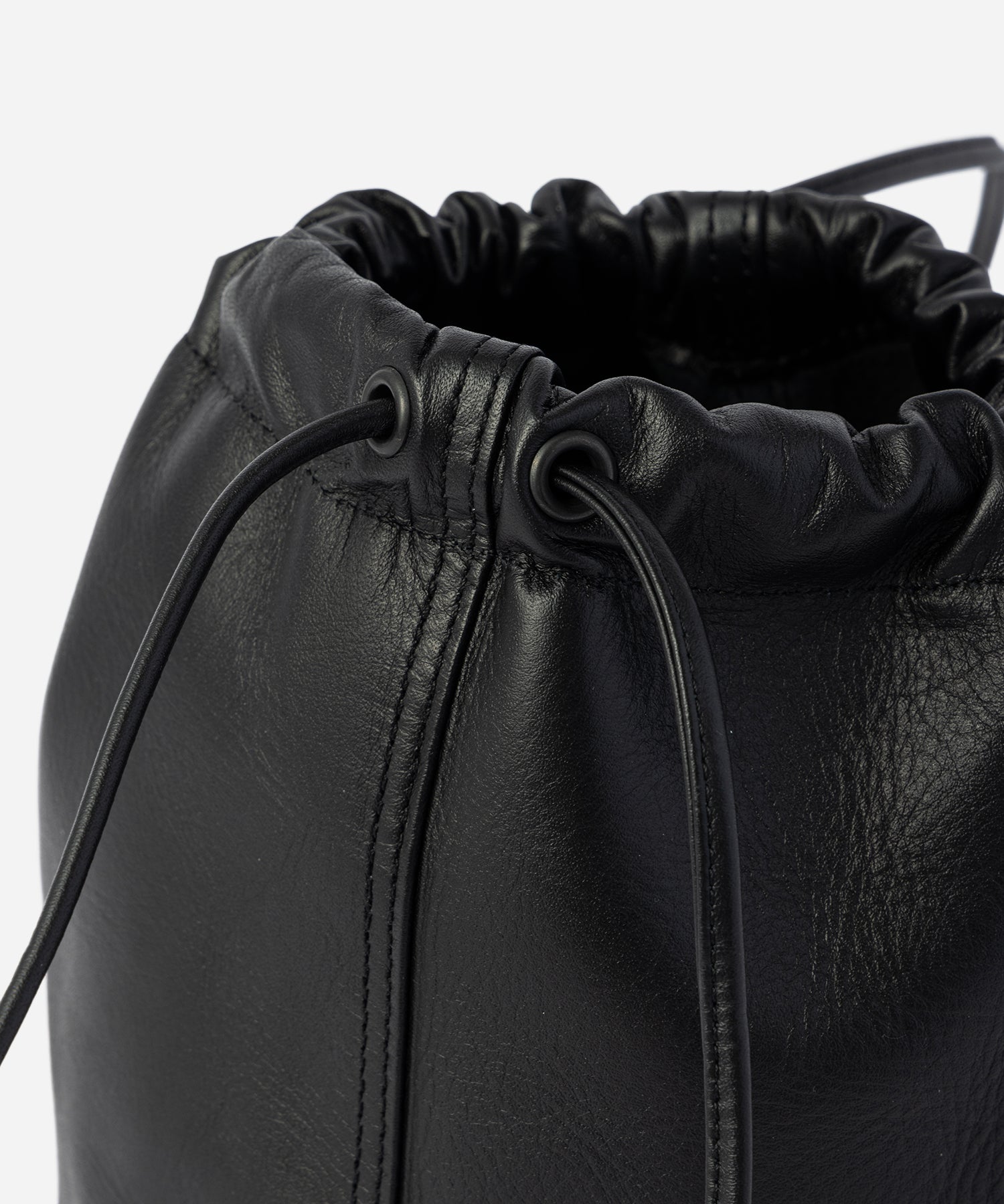 Saturdays NYC SNYC Drawstring Mini Bag in Black
