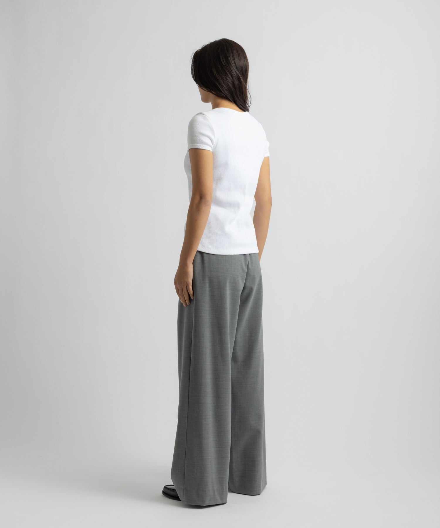 Saturdays NYC Nadia Ringer Top in White