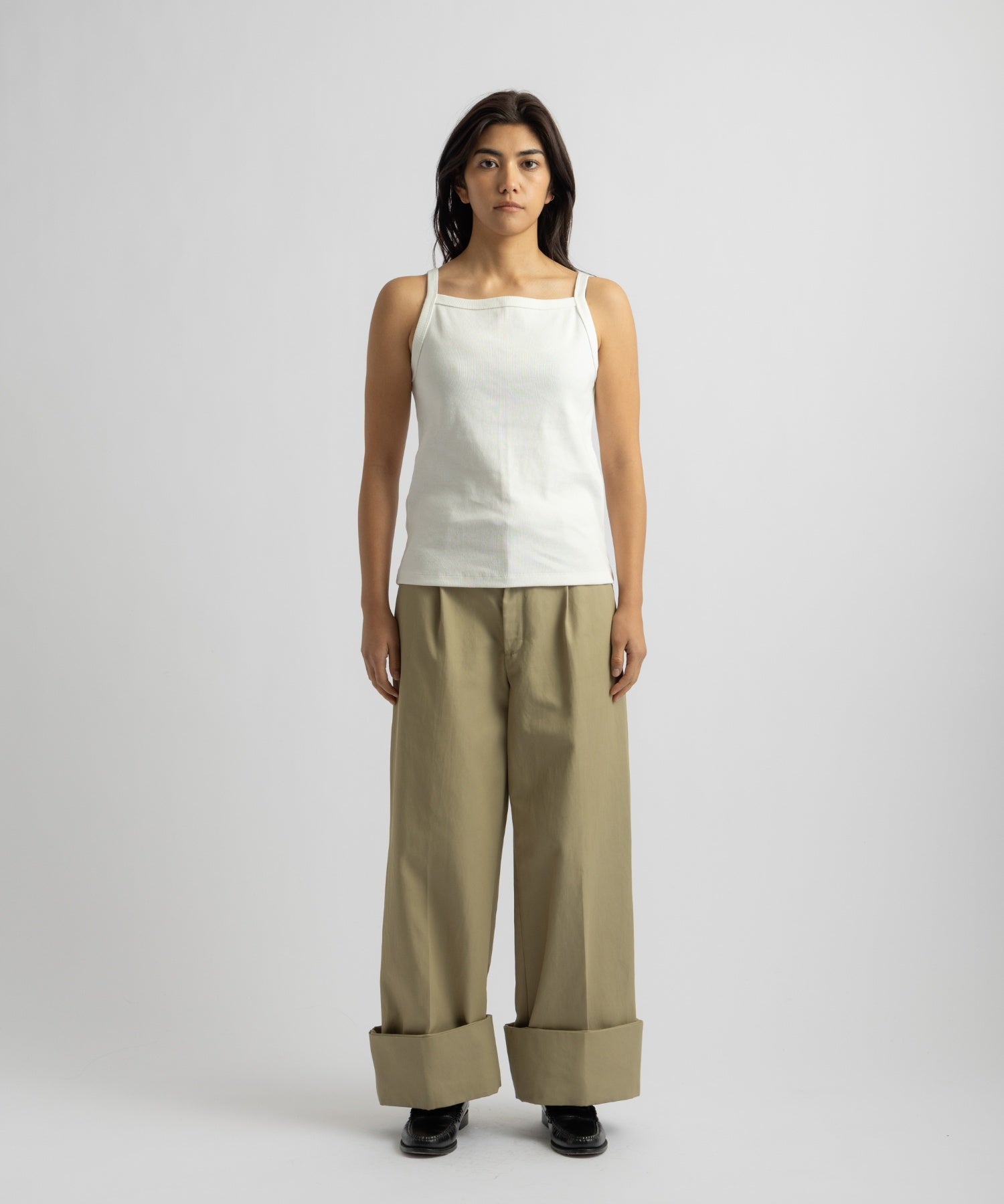Saturdays NYC Lara Tank Top in White