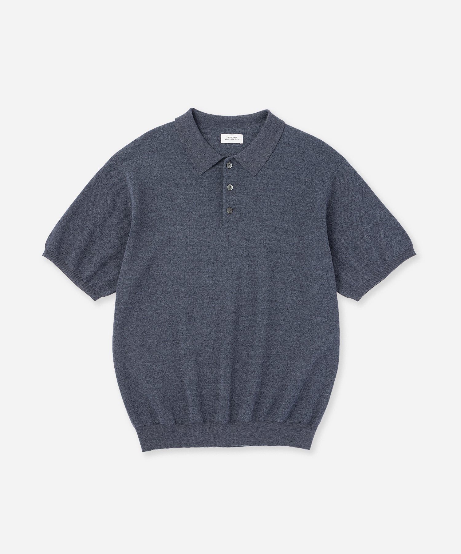 Jahmad Linen Knit Polo | Saturdays NYC