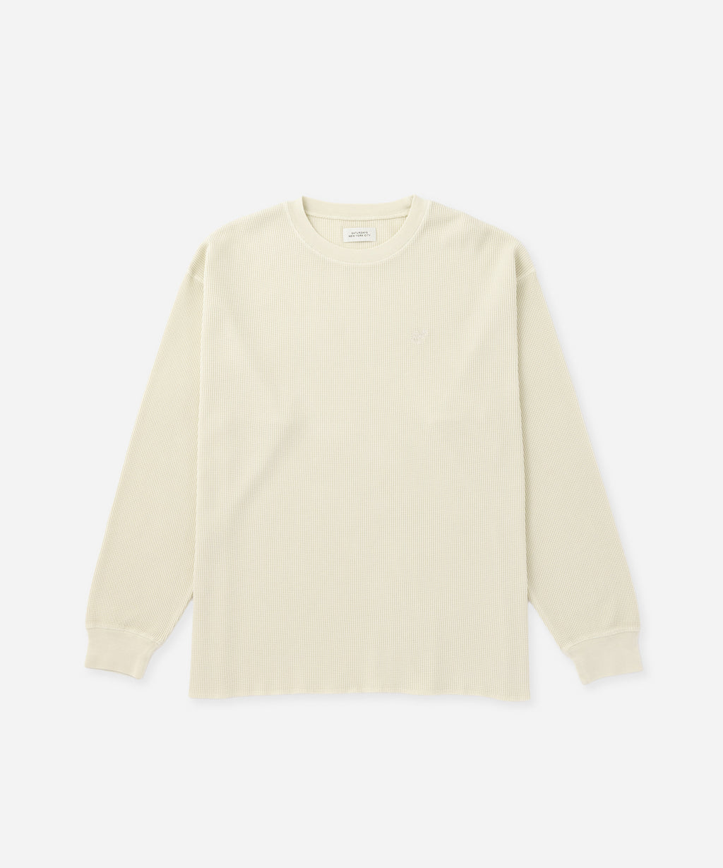 SNYC Pigment Waffle Top
