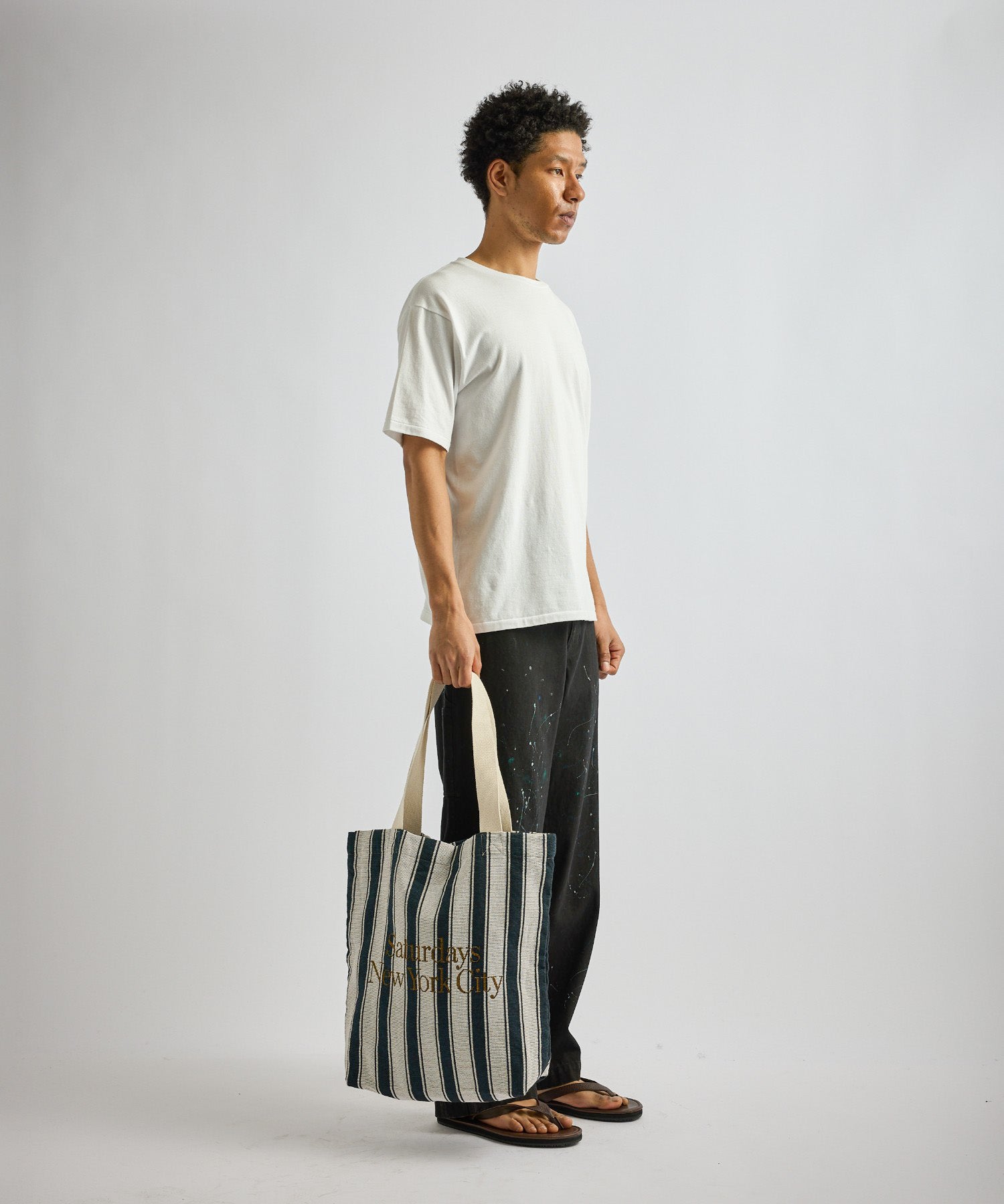 Miller Stripe Tote Bag