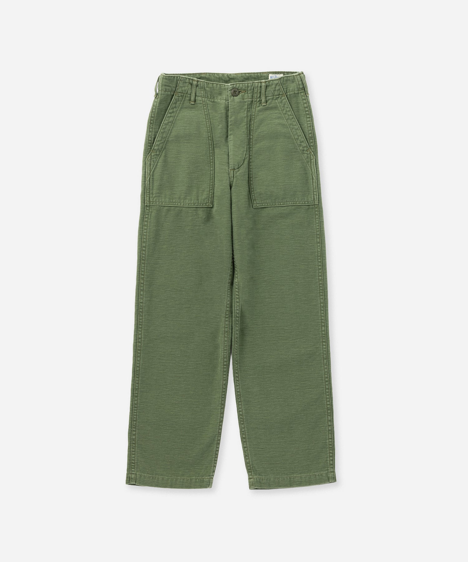 Orslow x Saturdays Short Length Fatigue Pants Used Wash Regular