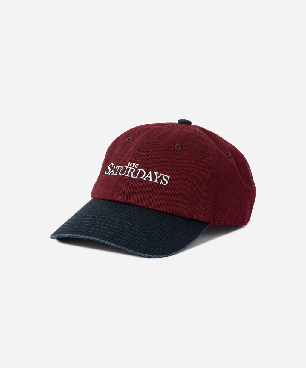 Saturdays NYC NYC SATURDAYS Cap in Wine