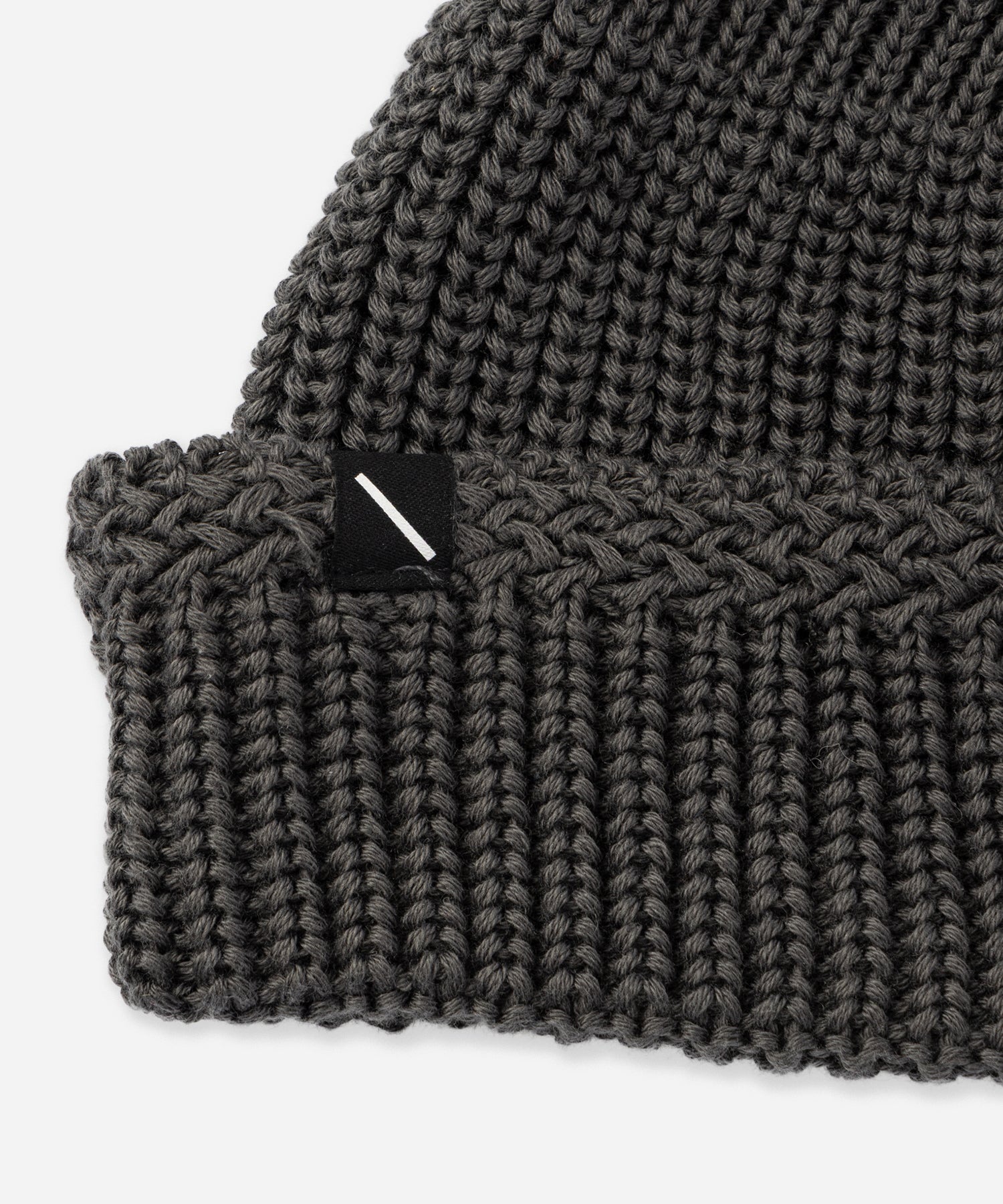 Saturdays NYC Rib Beanie in Charcoal