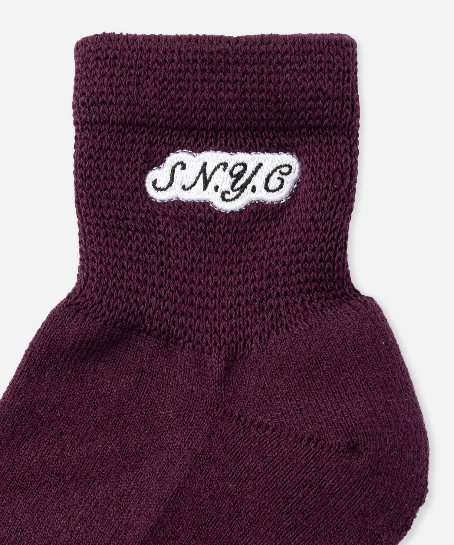 Saturdays NYC S.NYC Quarter Sock in Wine