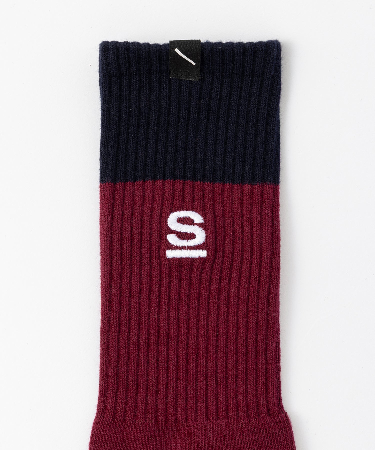 Saturdays NYC S Logo Sock in Wine