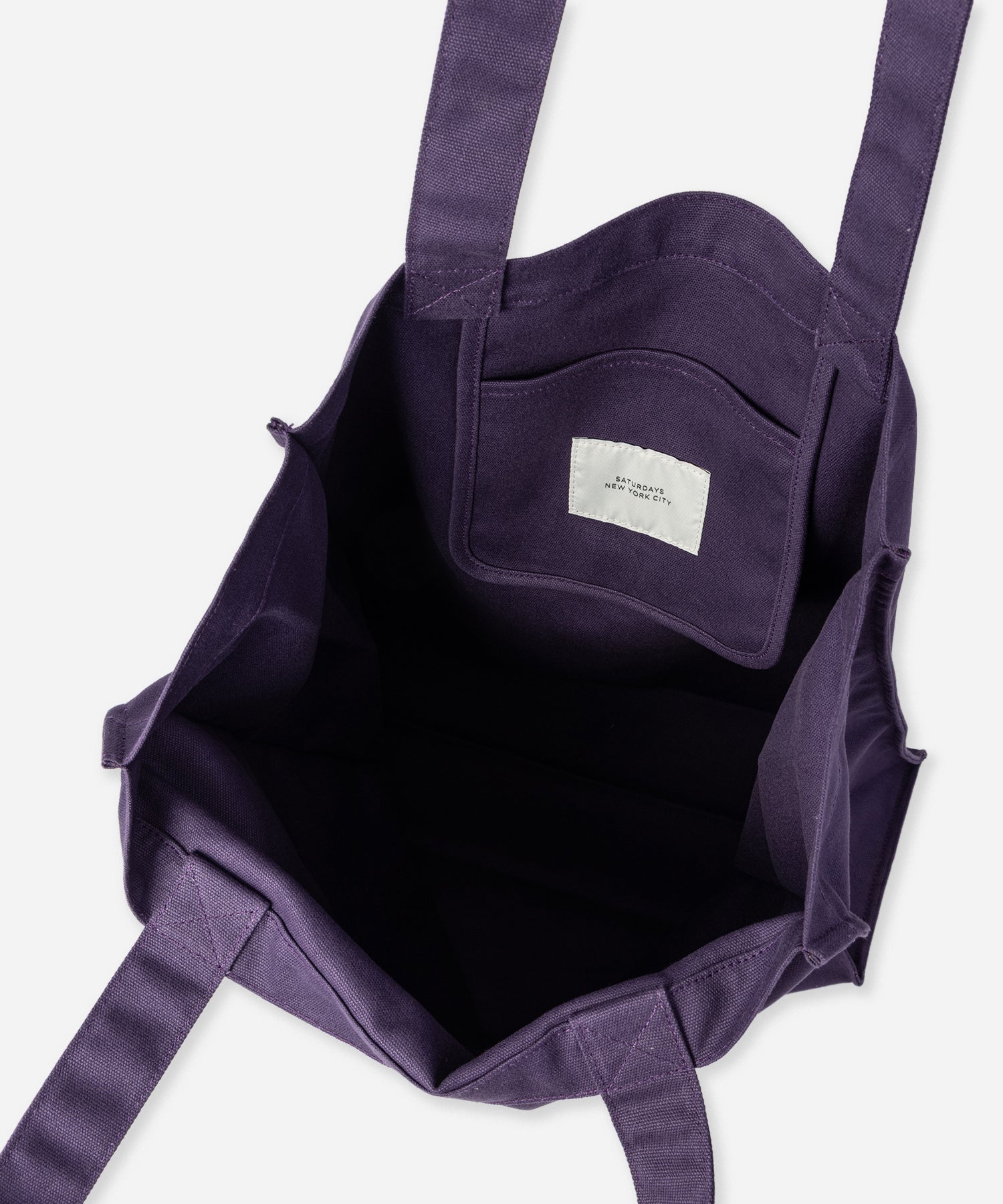 Saturdays NYC Established USA Tote Bag in Purple