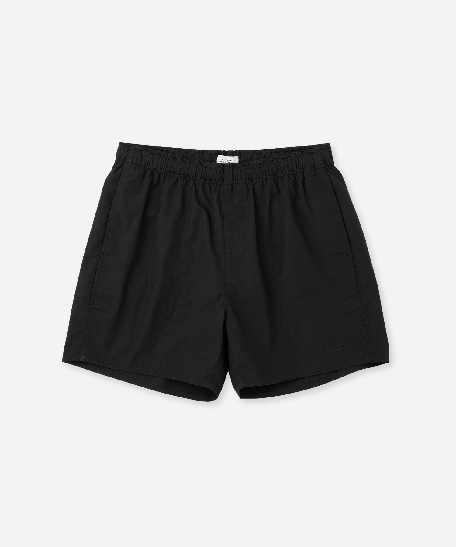 Saturdays NYC Talley Swim Short in Black