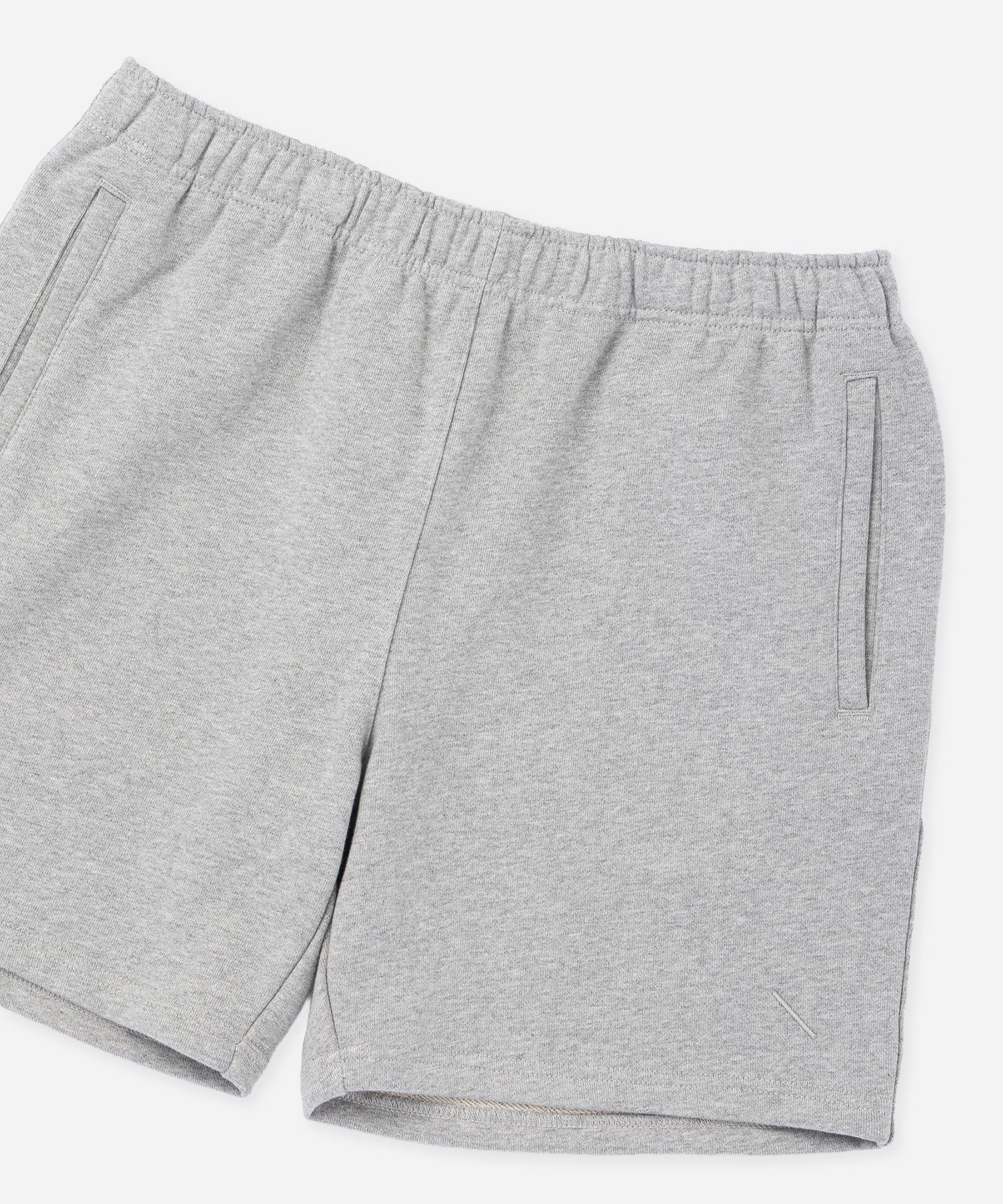 Saturdays NYC Austin Slash Sweat Short in Gray