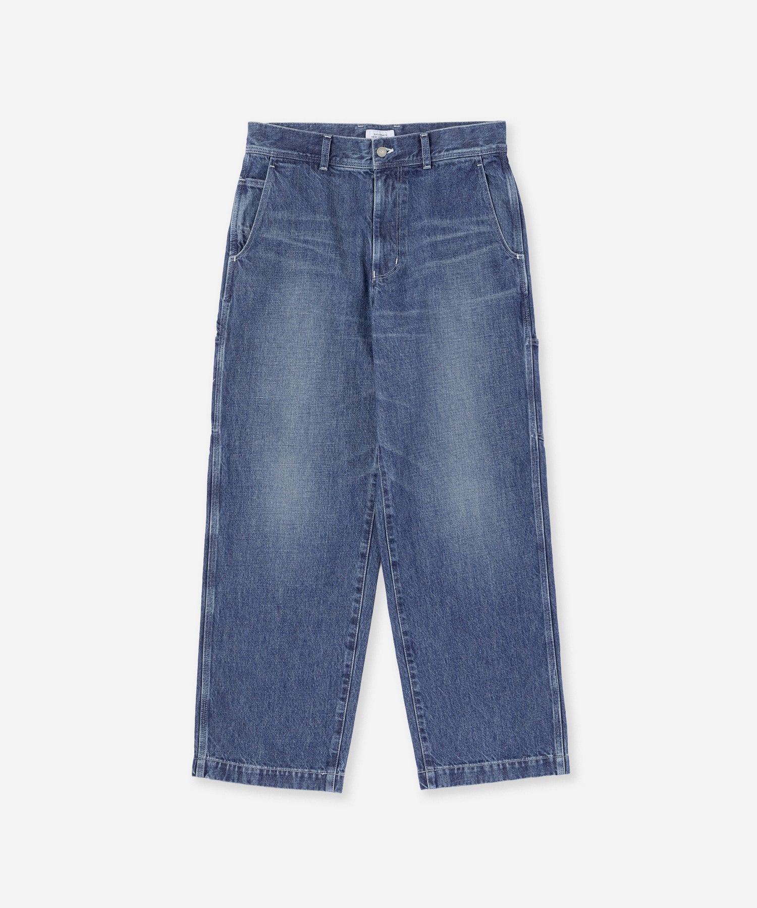 Saturdays NYC Morris Wide Denim Pants in Blue