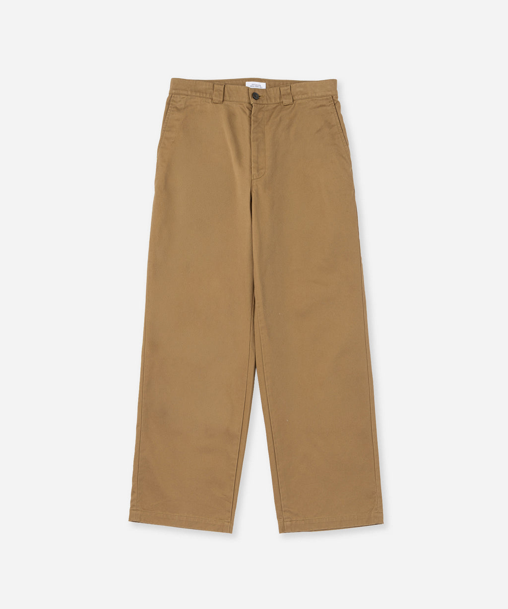 Saturdays NYC Ross Wide Chino Pant in Camel