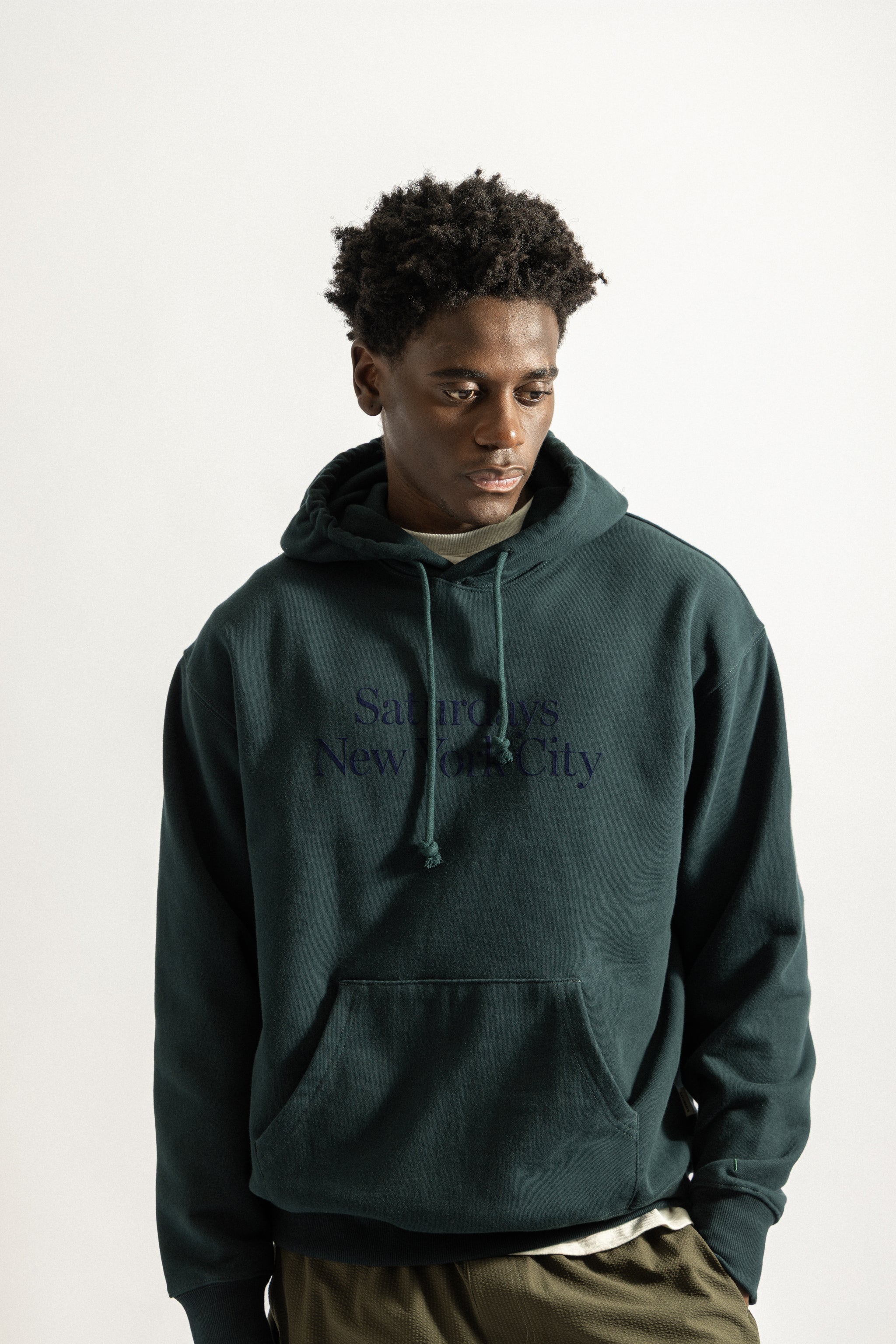 Saturdays NYC Ditch Miller Standard Hoodie in Green