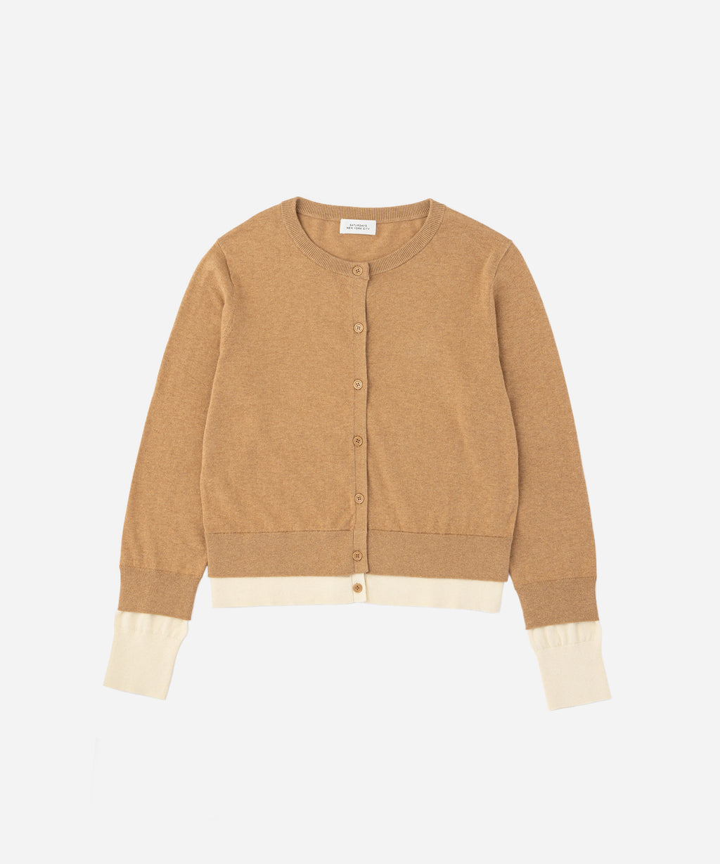 Halle Double Layer Cardigan