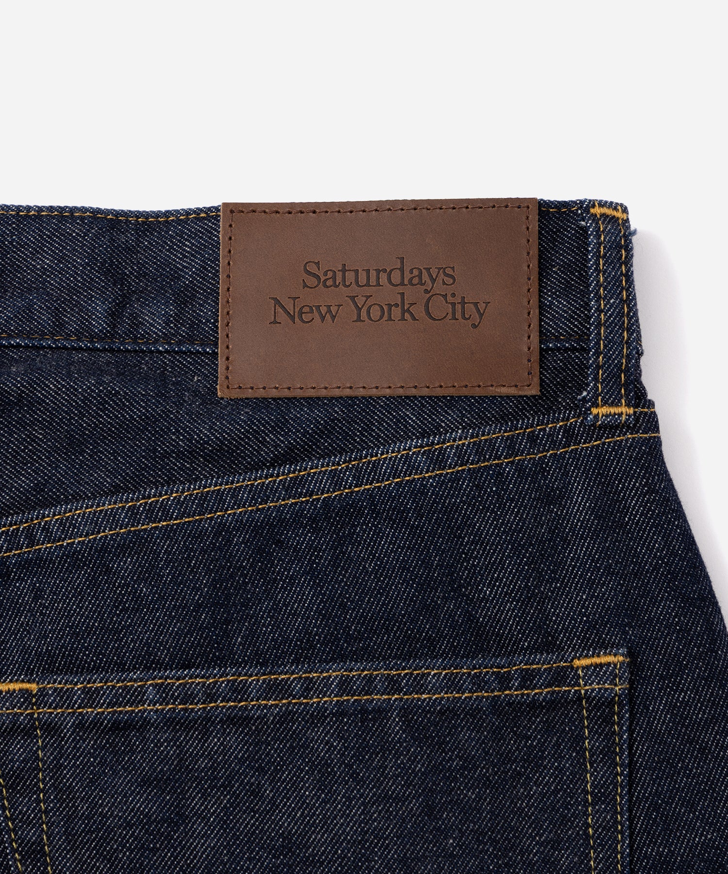 Tobias Straight Rinsed Denim Pant