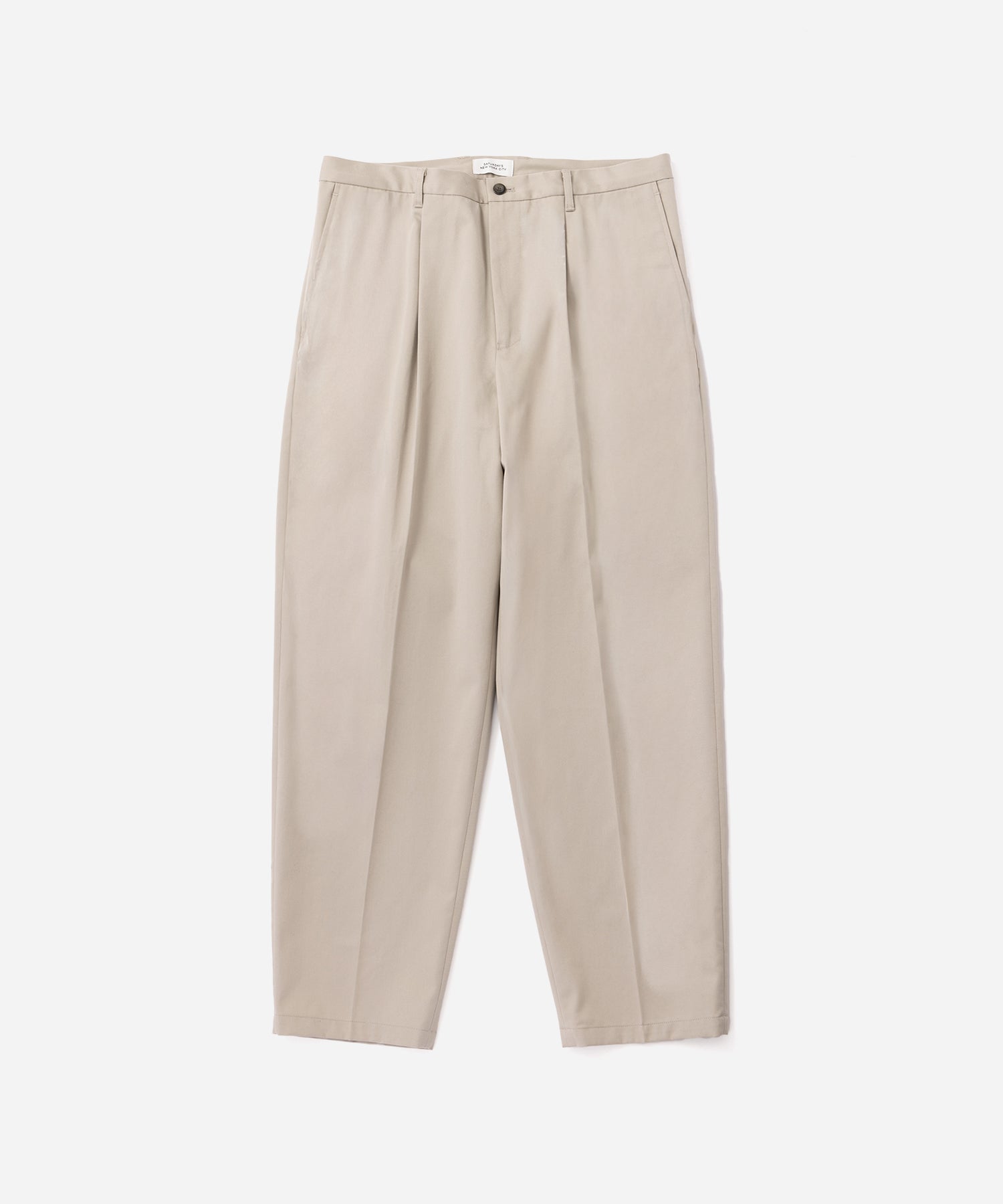 Saturdays NYC Dean One Tuck Pant in Gray