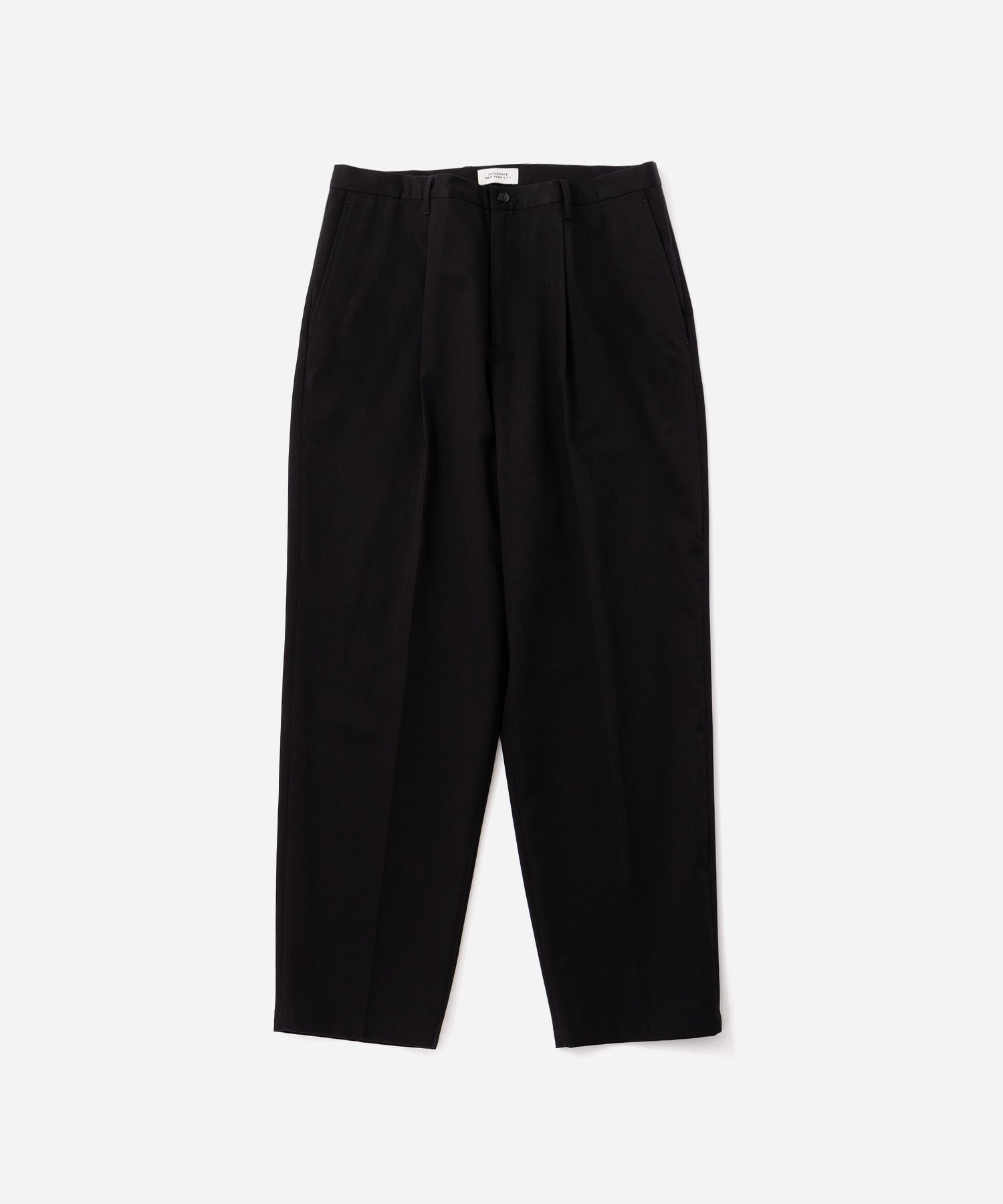 Saturdays NYC Dean One Tuck Pant in Black
