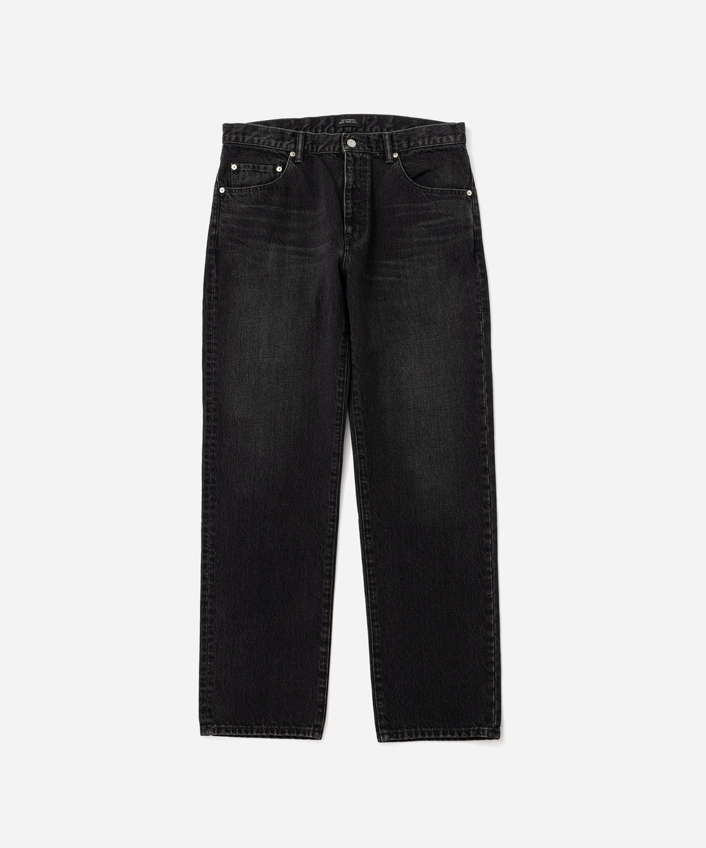 Saturdays NYC Nate Vintage Narrow Denim Pant in Fade Black