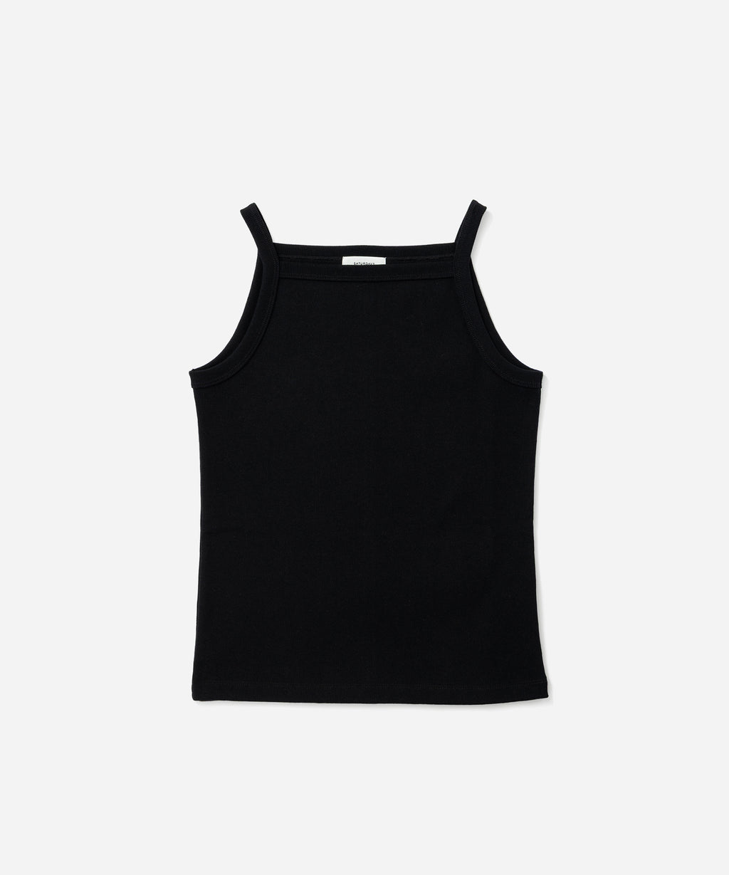 Saturdays NYC Lara Tank Top in Black