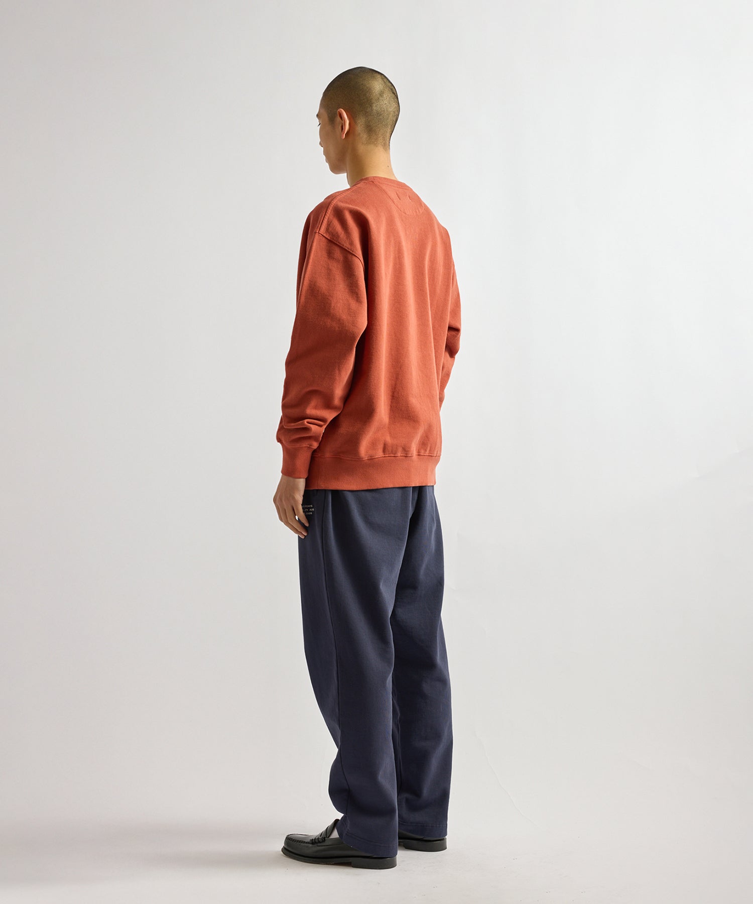 Saturdays NYC Bowery Miller Standard Crew Sweatshirt in Brick