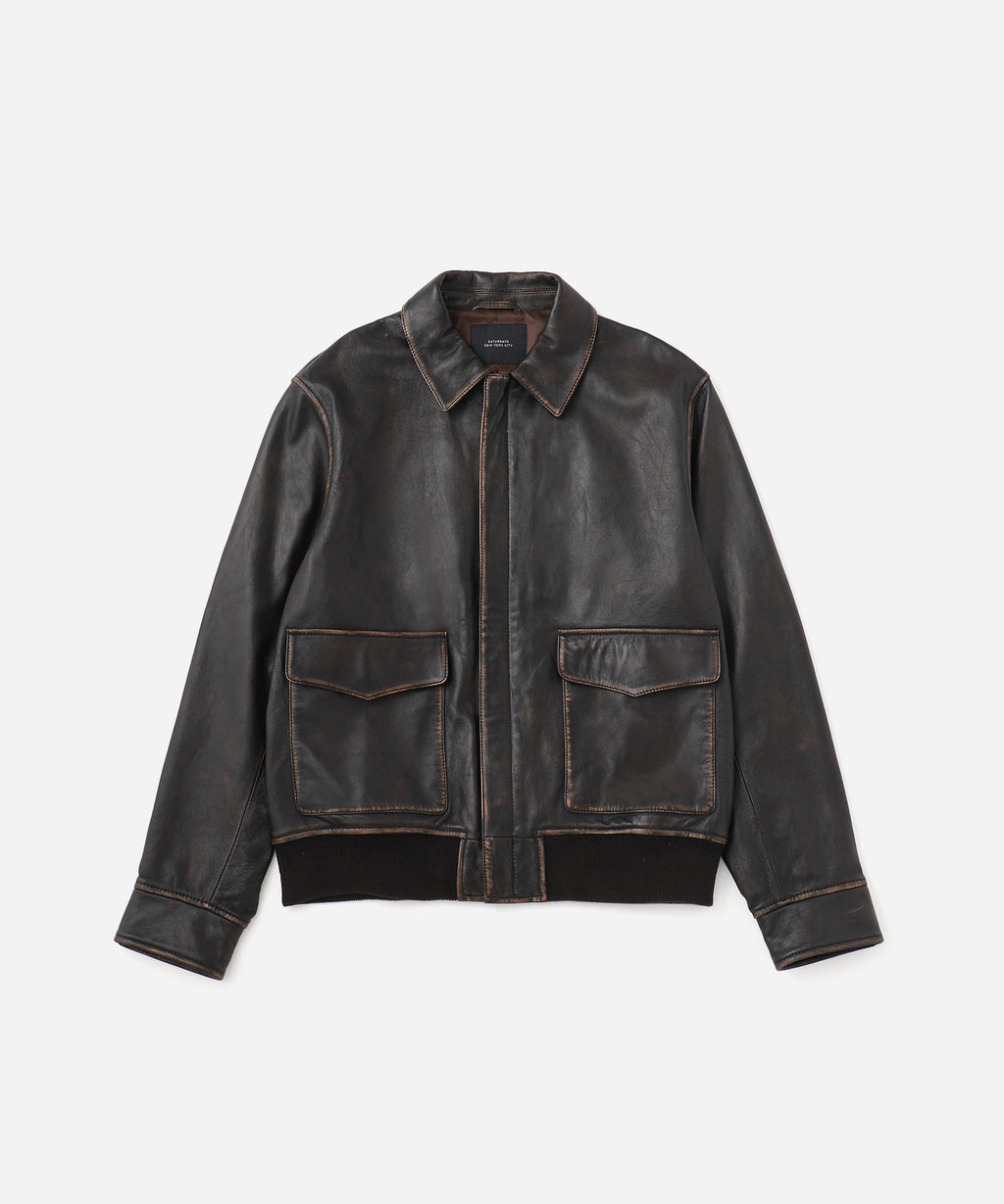 Tunstall Vintage Leather Jacket