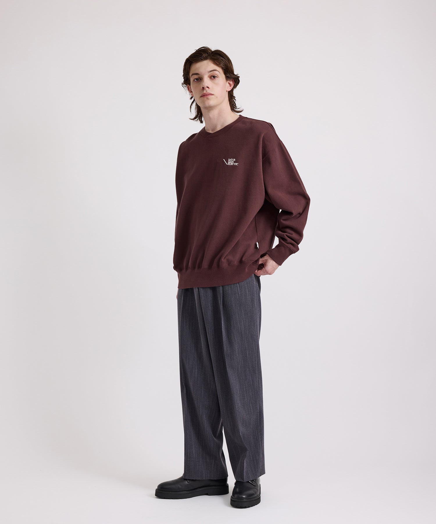 Bowery Loofah Collar Sweatshirt