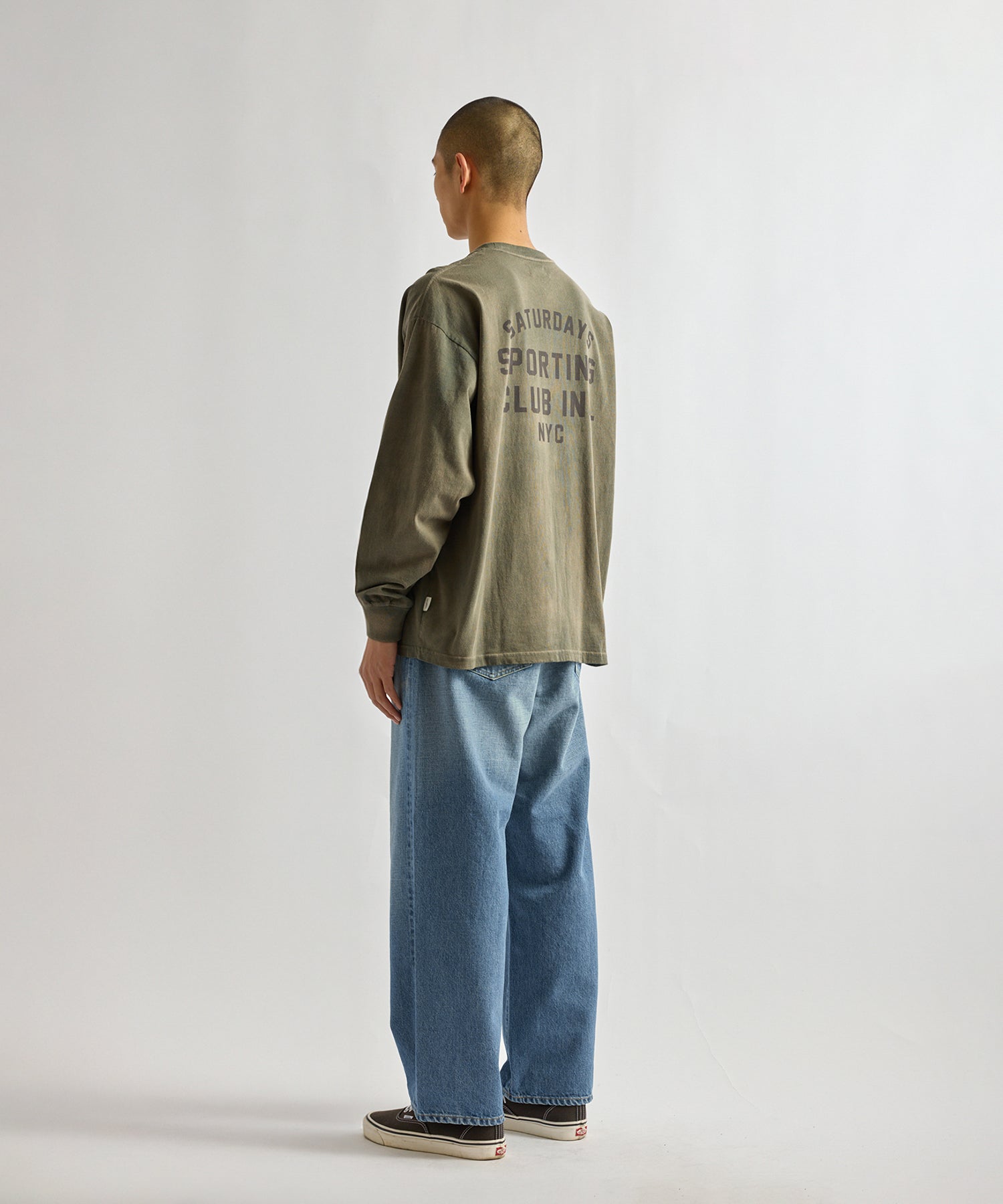 Collegiate Printed Long Sleeve Tee