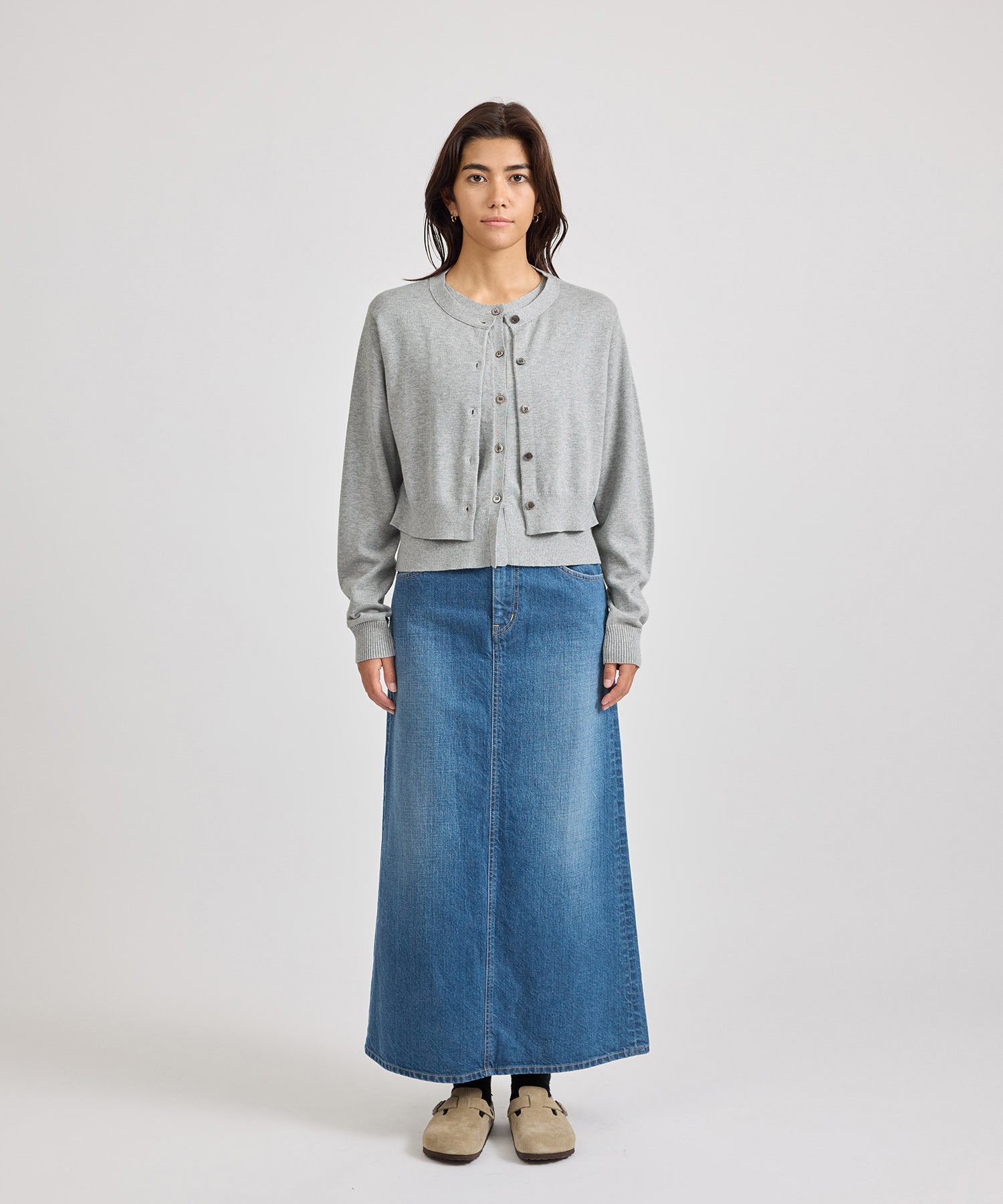 Halle Double Layer Cardigan