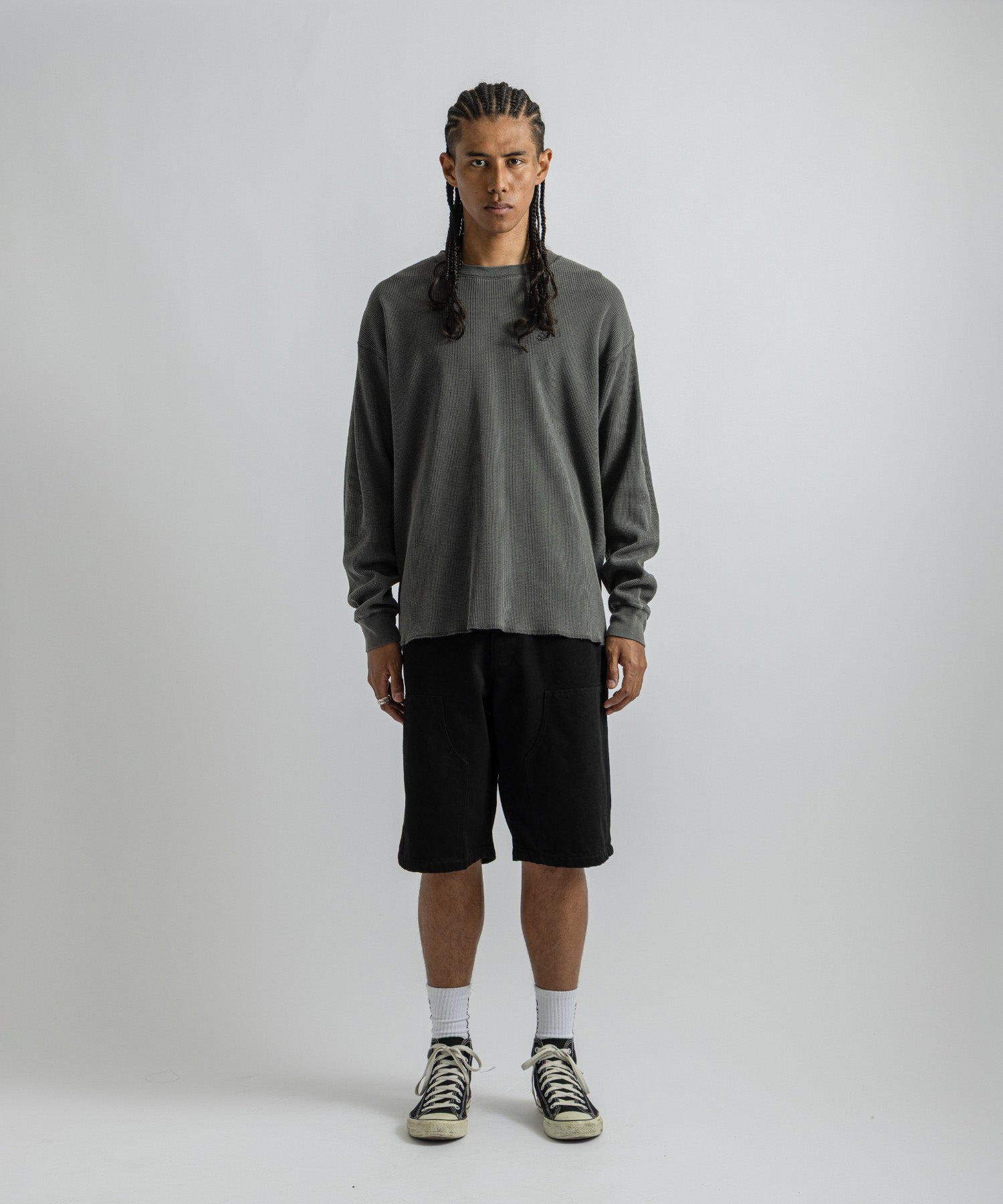SNYC Pigment Waffle Top