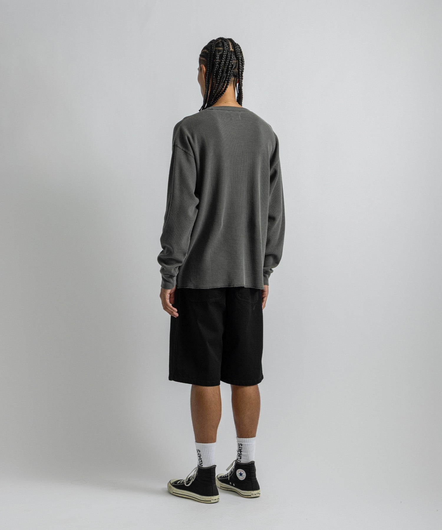 SNYC Pigment Waffle Top